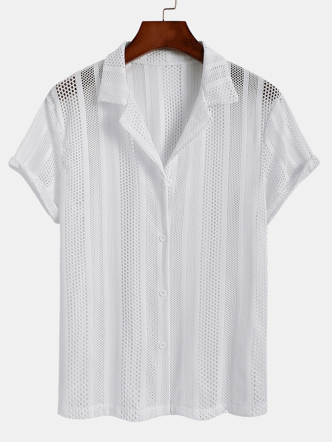 Mesh Textured Shirt