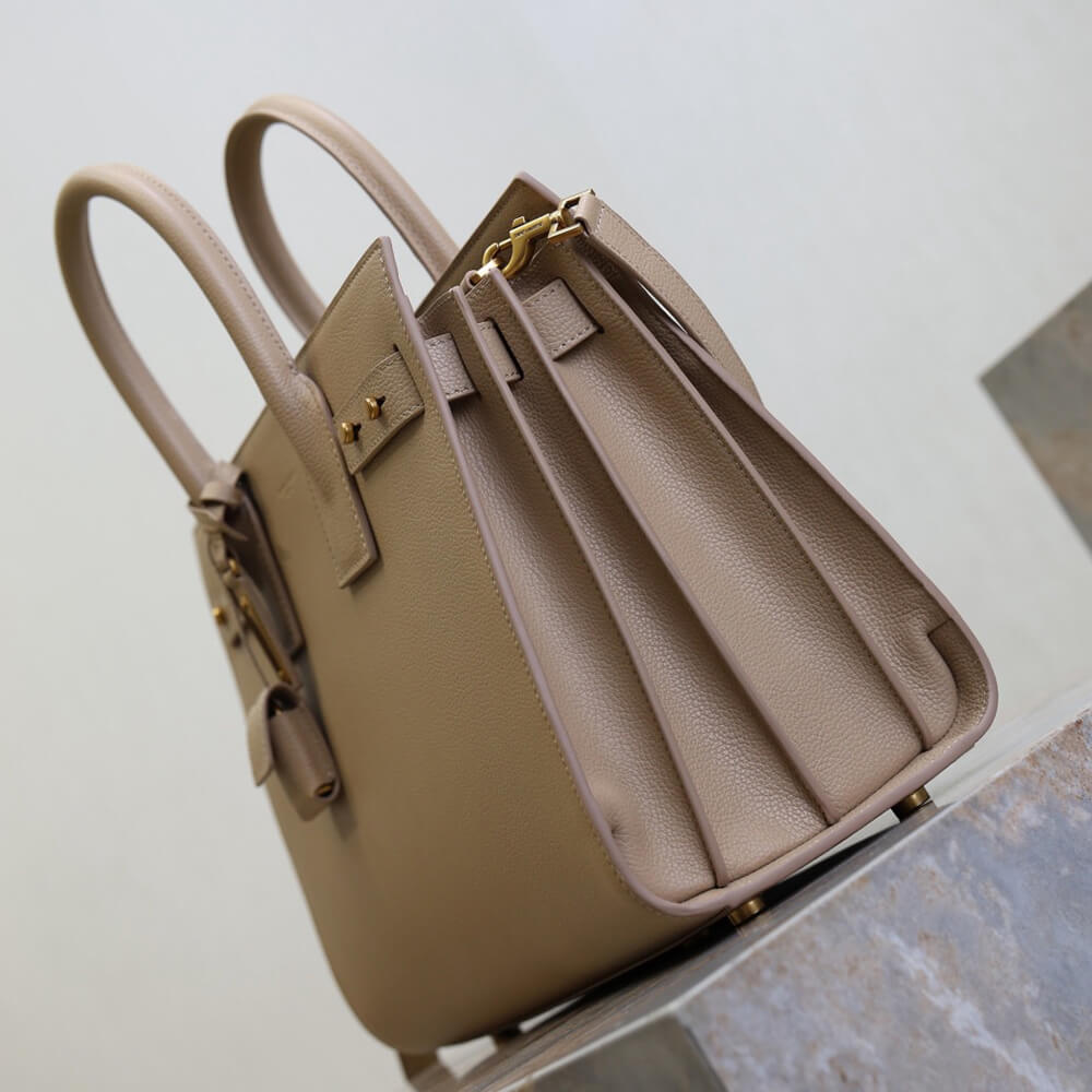 YSL SAC DE JOUR IN SUPPLE GRAINED LEATHER   SMALL(HIGH-END GRADE) - Top Club