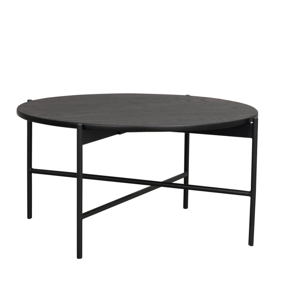 Ronde salontafel Skye Ø89 Zwart