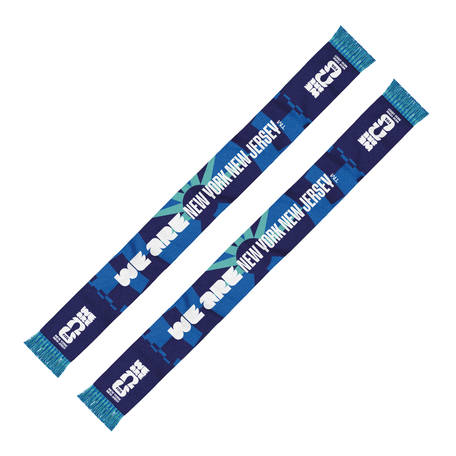 2026 World Cup Host City New York New Jersey Scarf