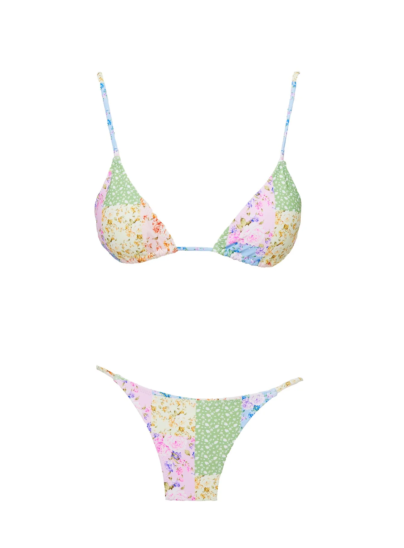 Emma Triangle Bikini Top Multi
