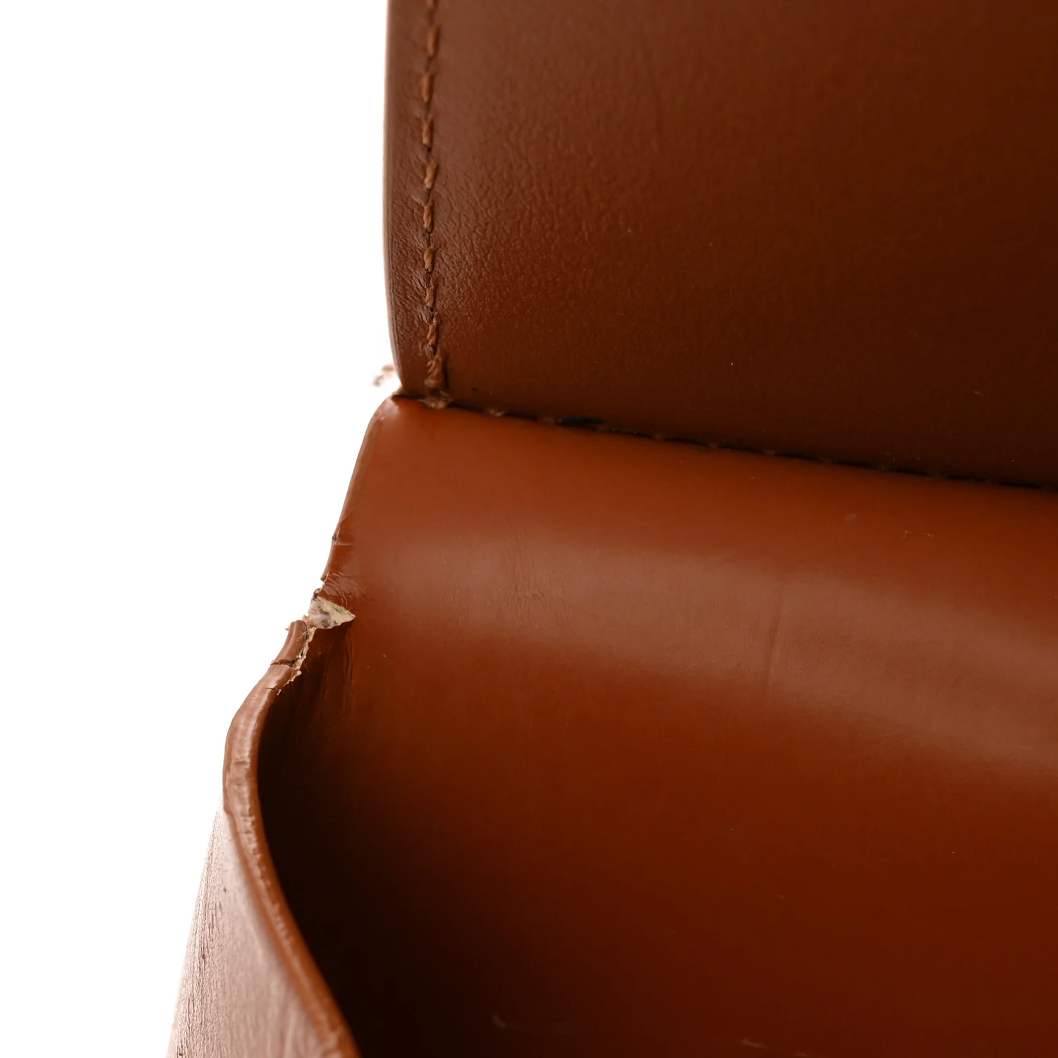 Calfskin Soft Lady Bag Biscotti - Top Club