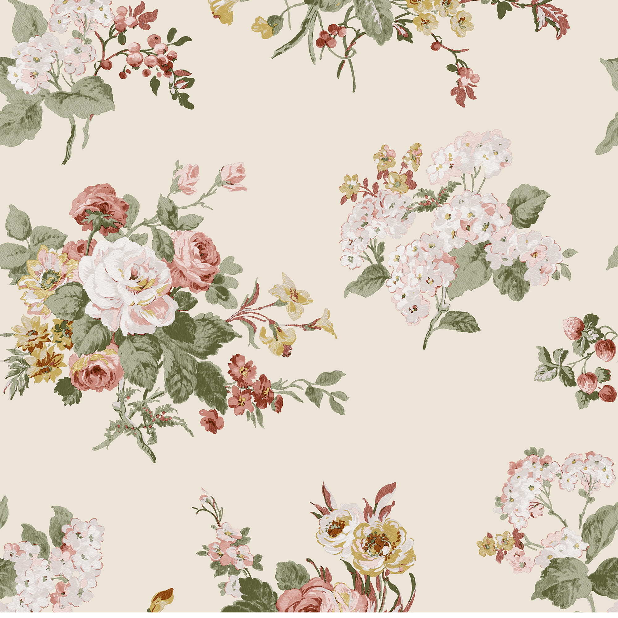 Vliesbehang rosemore pale sable
