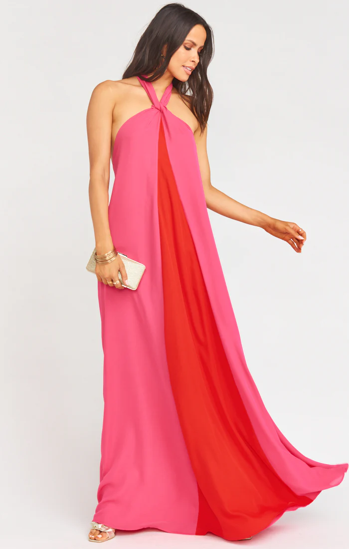 Twist and Turn Maxi Dress
