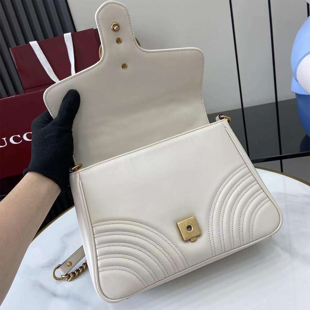 Gucci GG Marmont Small Top Handle Bag - Top Club