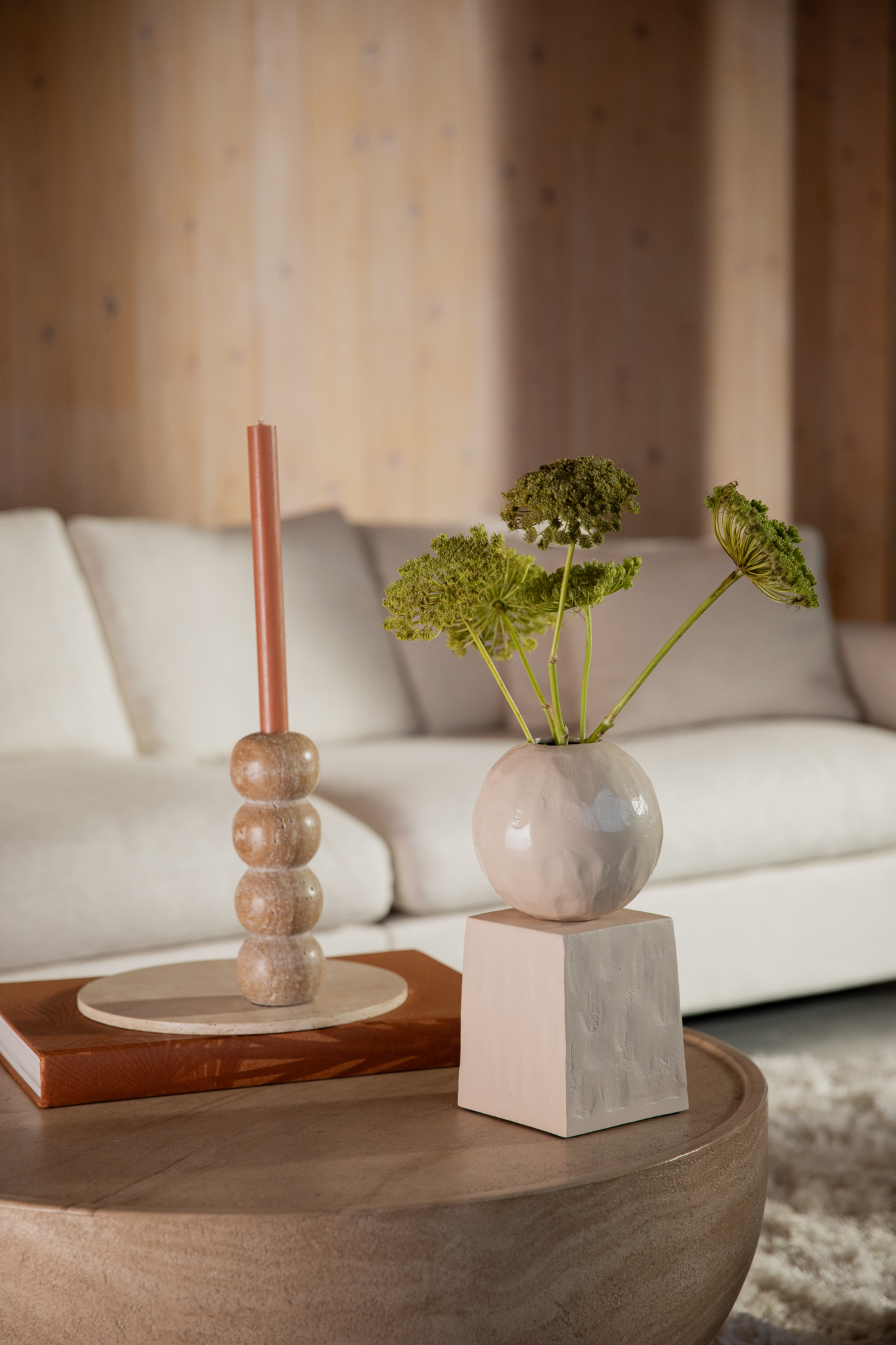 Vaas Crocus beige