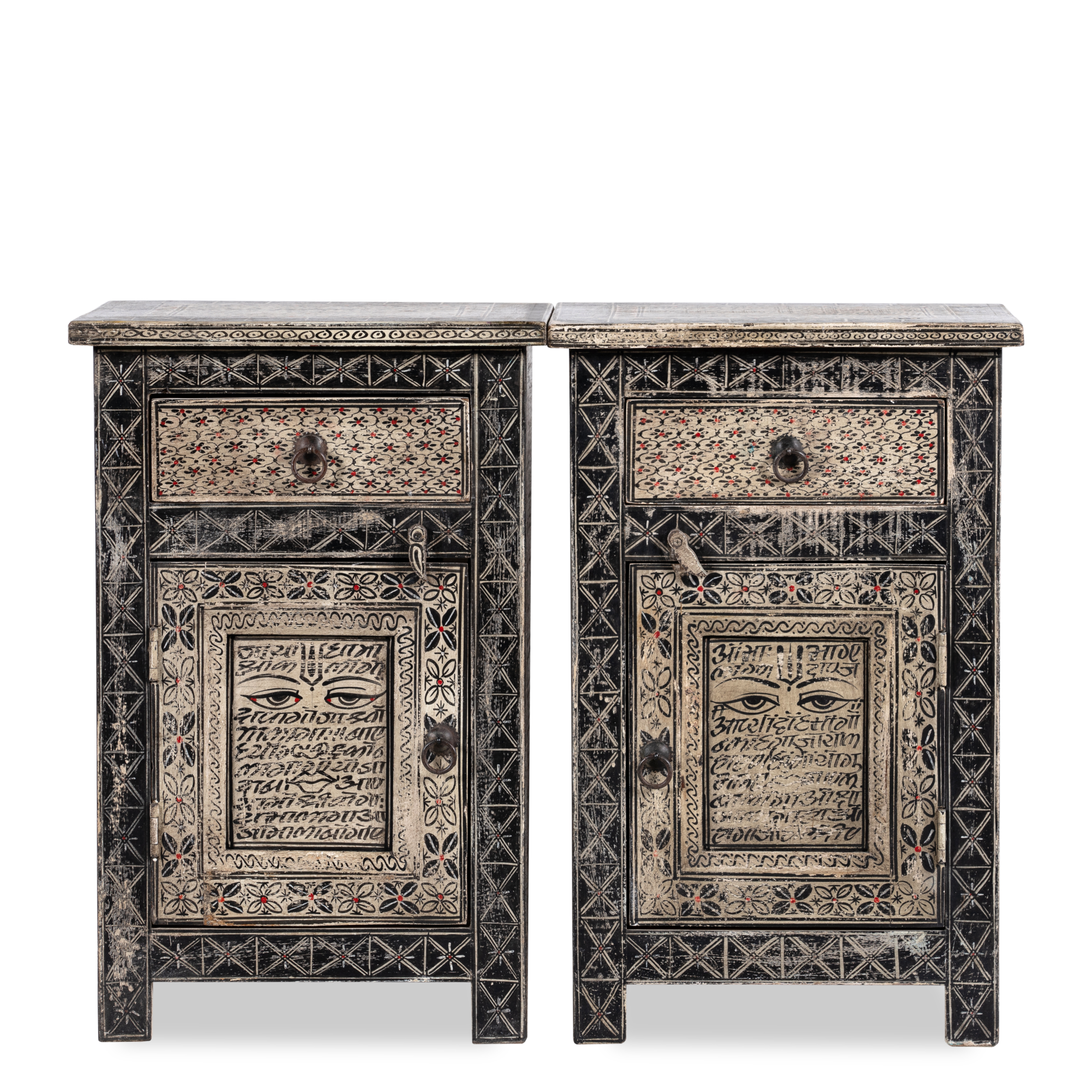 Sanskrit - Vintage Nachtkastjes Set 70cm