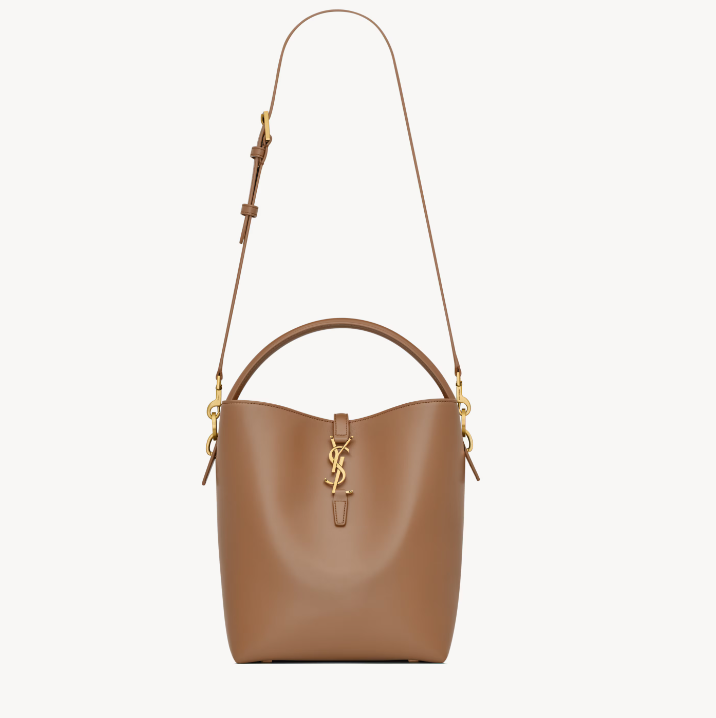 Y LE 37 IN SHINY LEATHER BAG - Top Club
