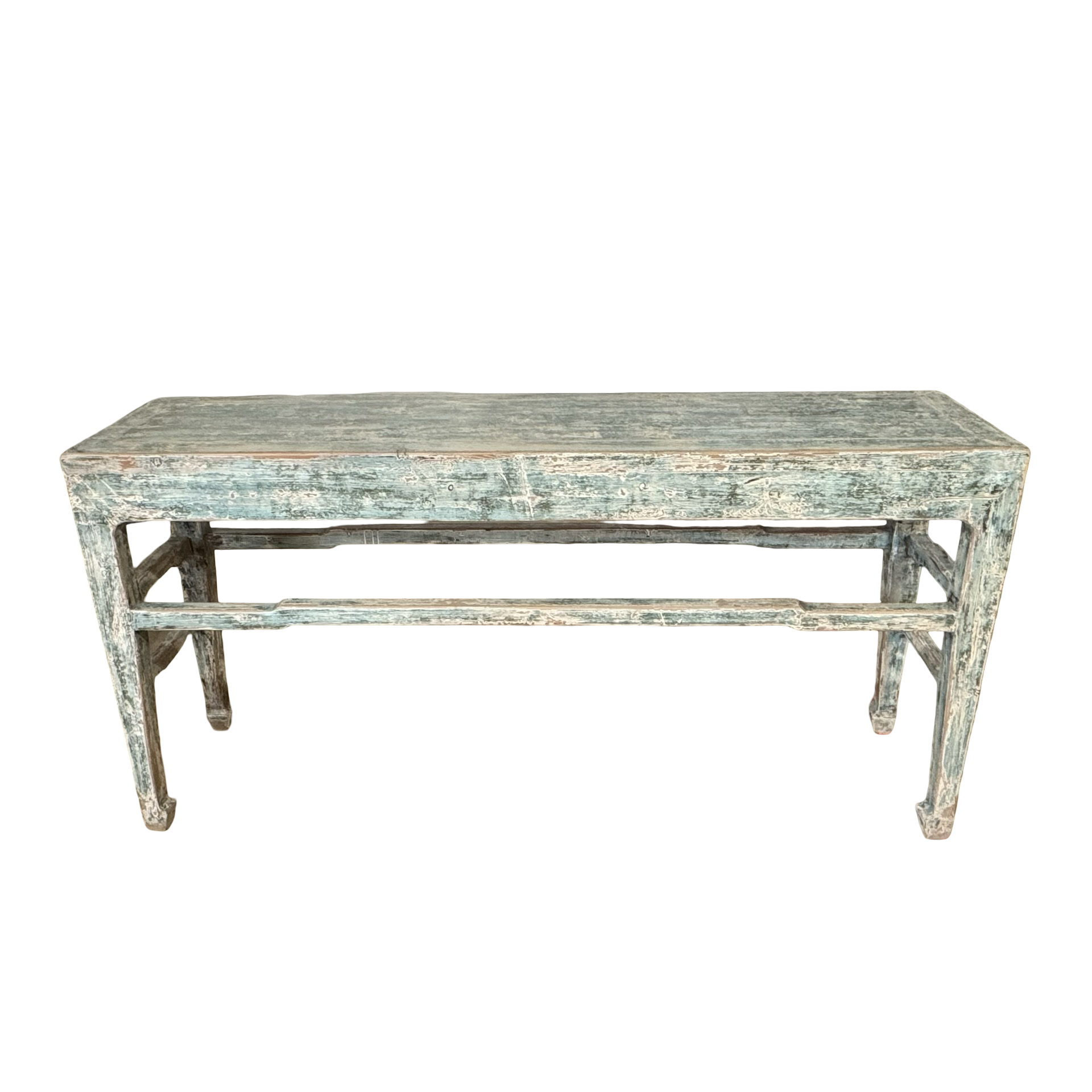 Sidetable grijs/blauw uniek
