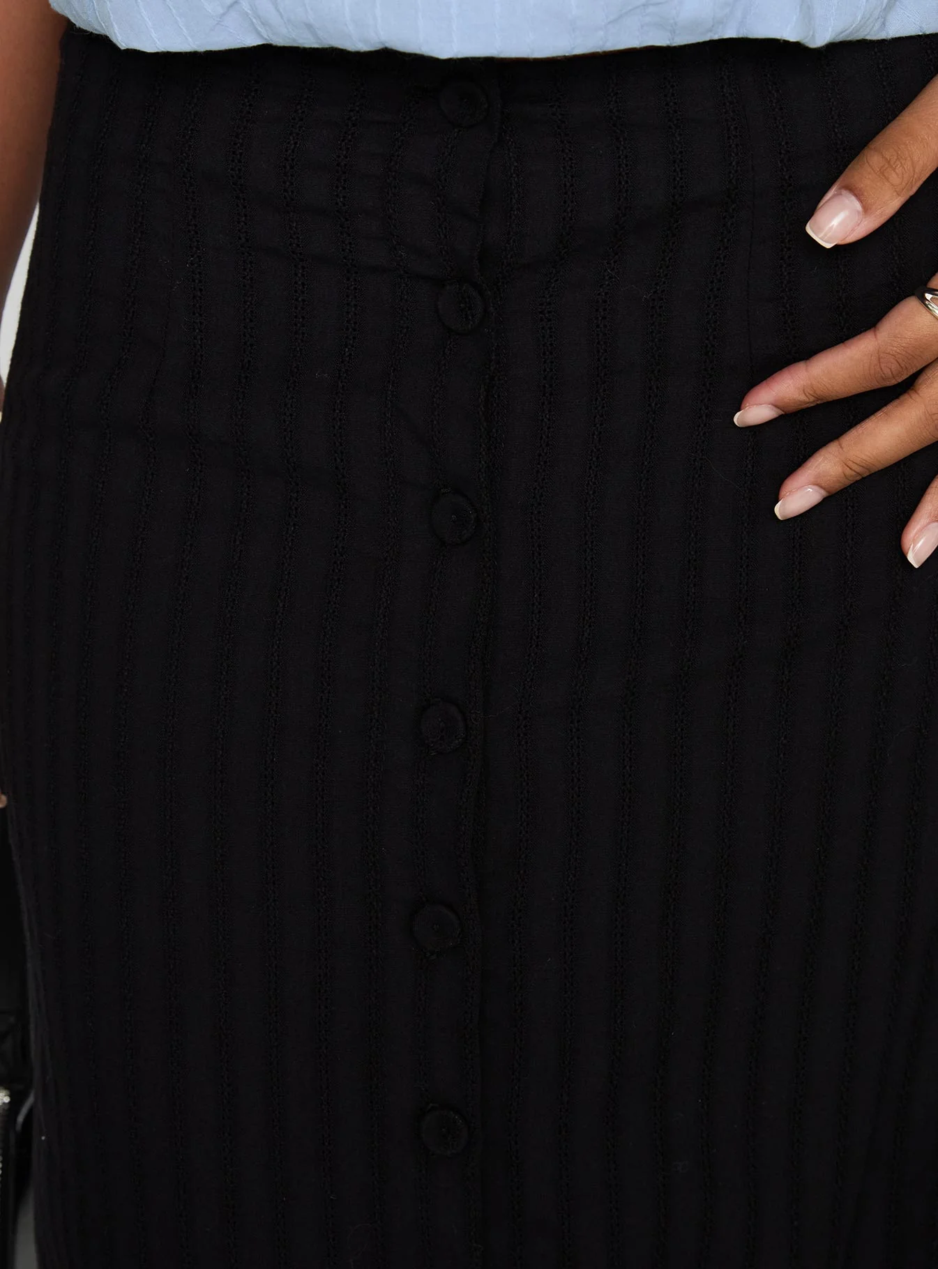 Livie Maxi Skirt Black