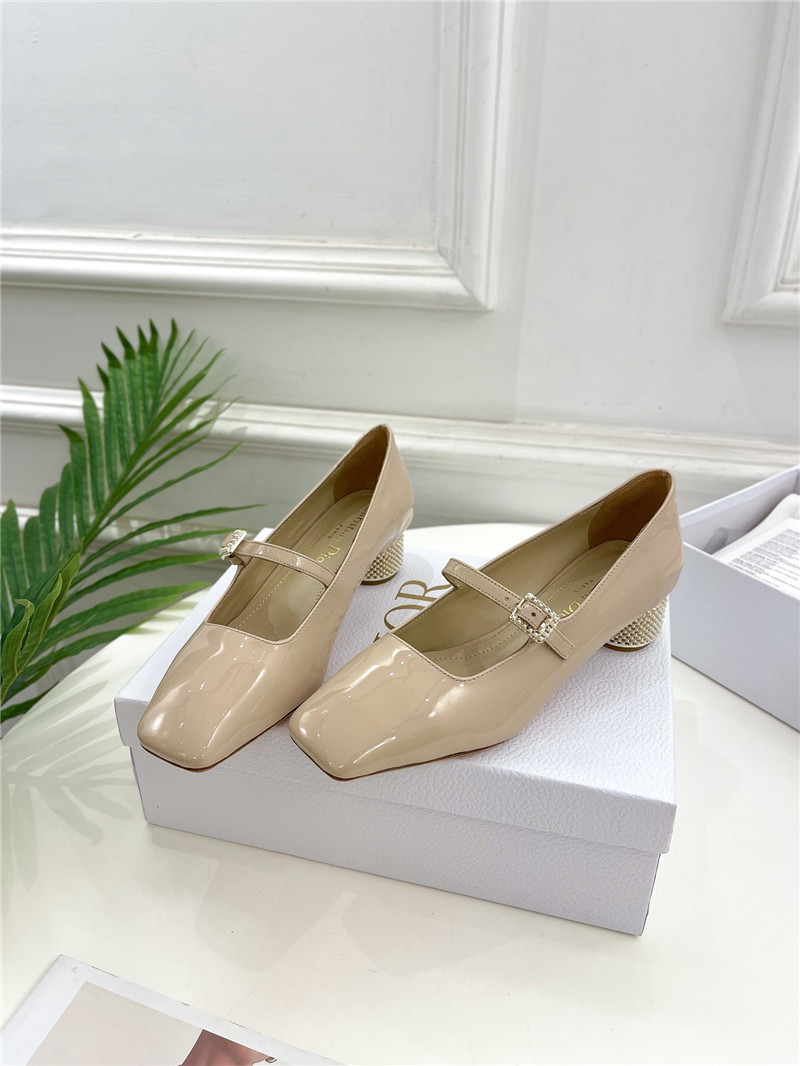 dior early spring new pearl heel shoes - Sneaker Replica Workshop