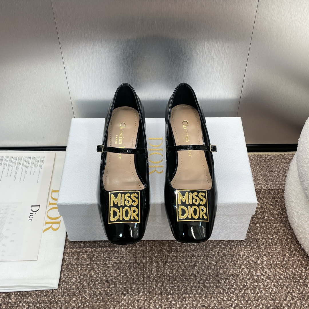 Dior KDV138VNI Miss Dior Pump Patent Calfskin D82963 - Sneaker Replica Workshop