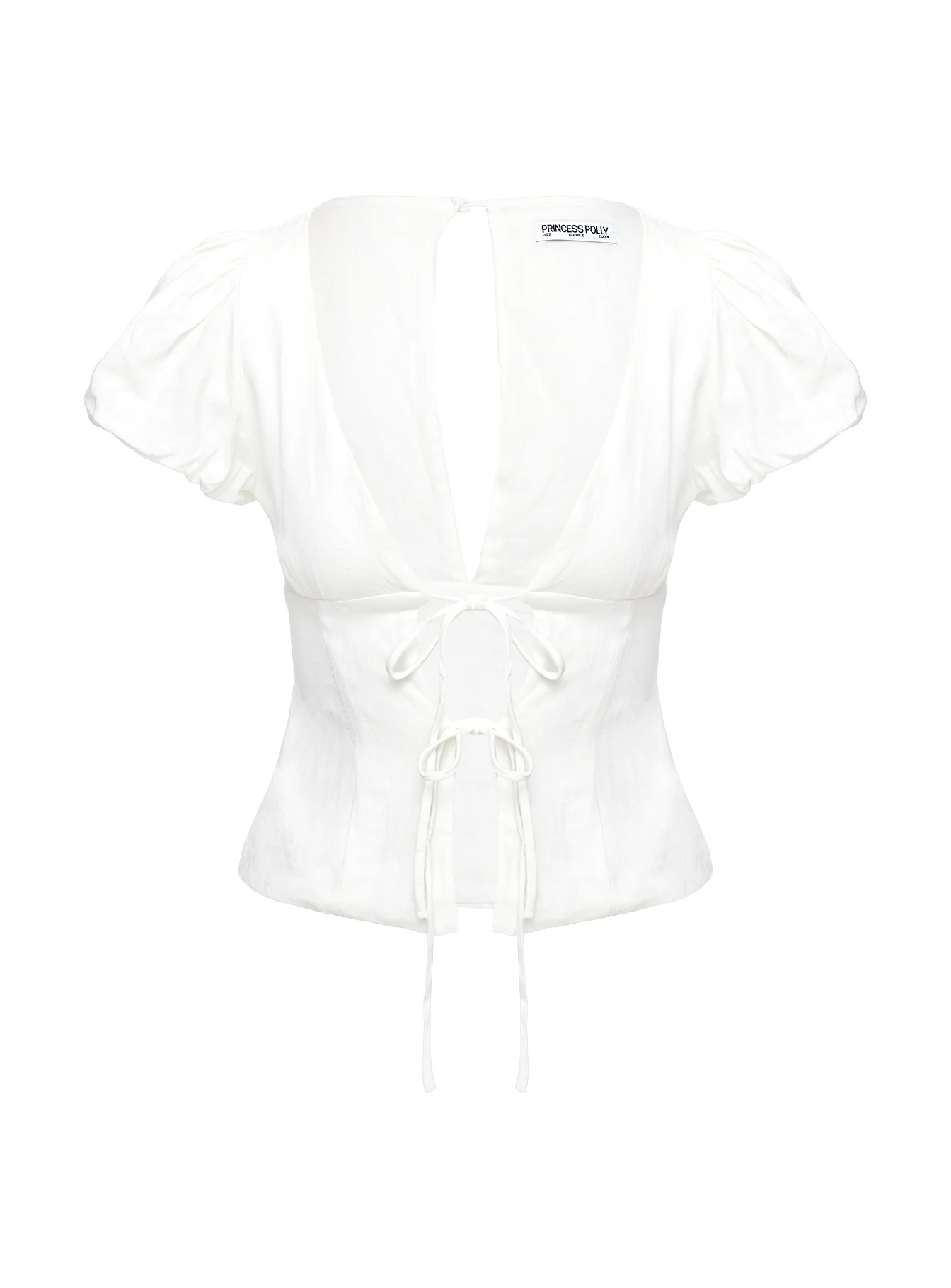 Wilhelmina Blouse Top White