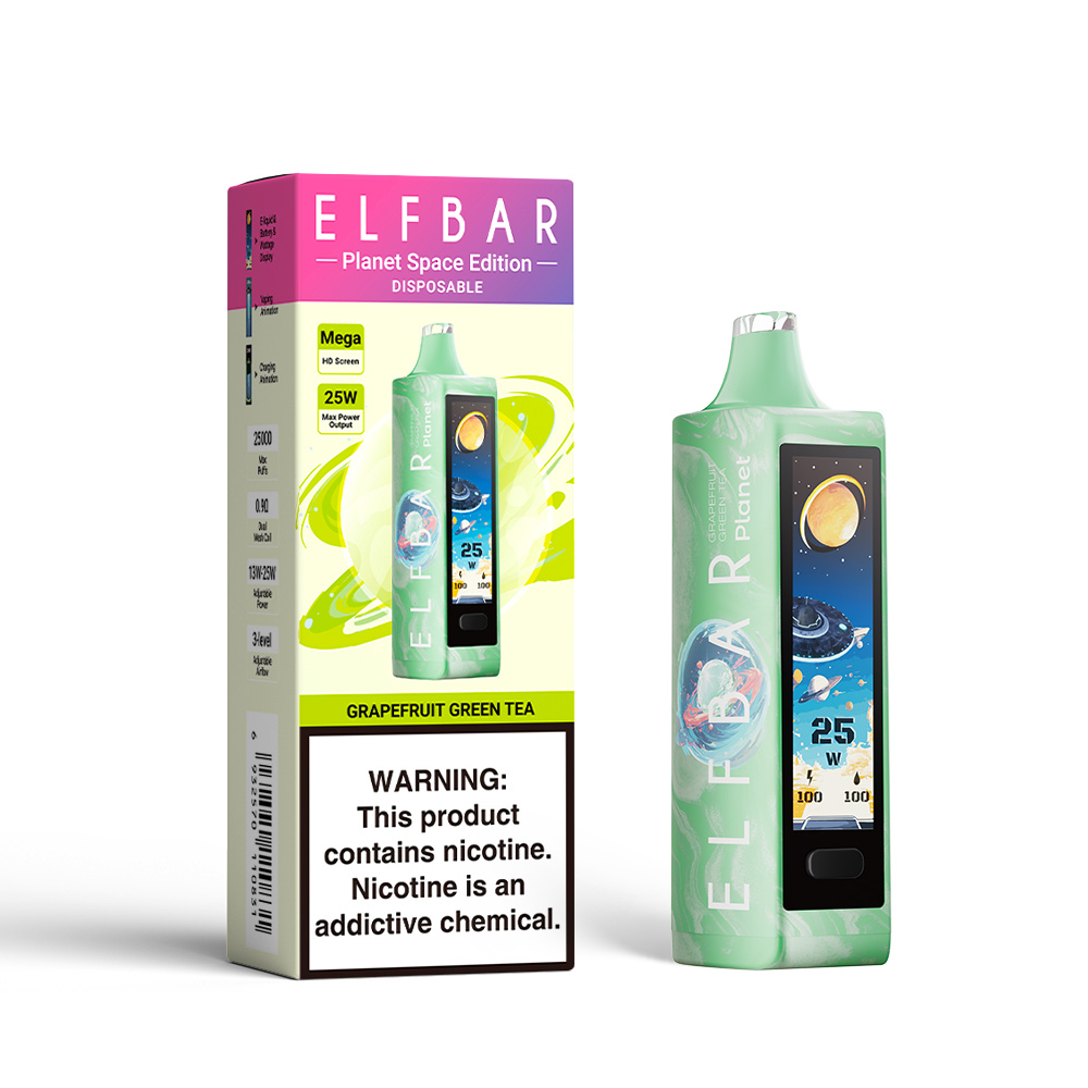ELF BAR PLANET 25K Rechargeable Disposable Vape (All Flavours)