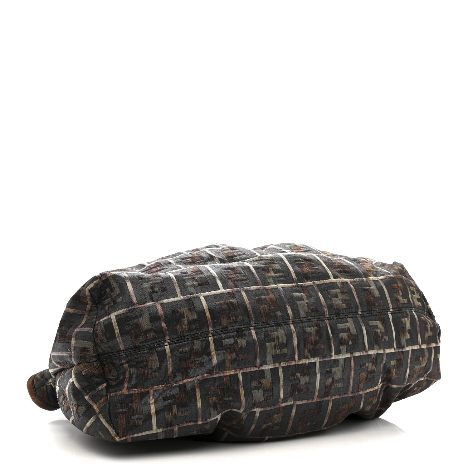 Zucca Calfskin Crocodile Embossed Large Chef Shopper Tote Tobacco - Top Club