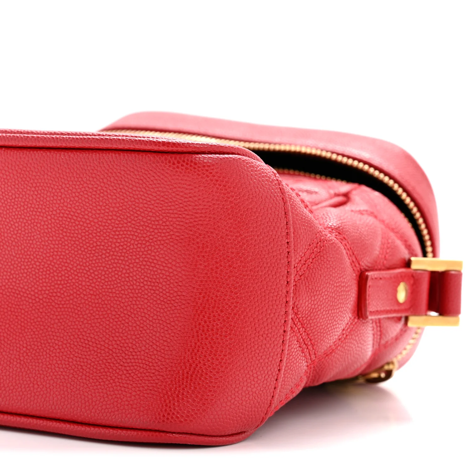 Grain de Poudre Quilted 80's Vanity Bag Rouge Eros - Top Club