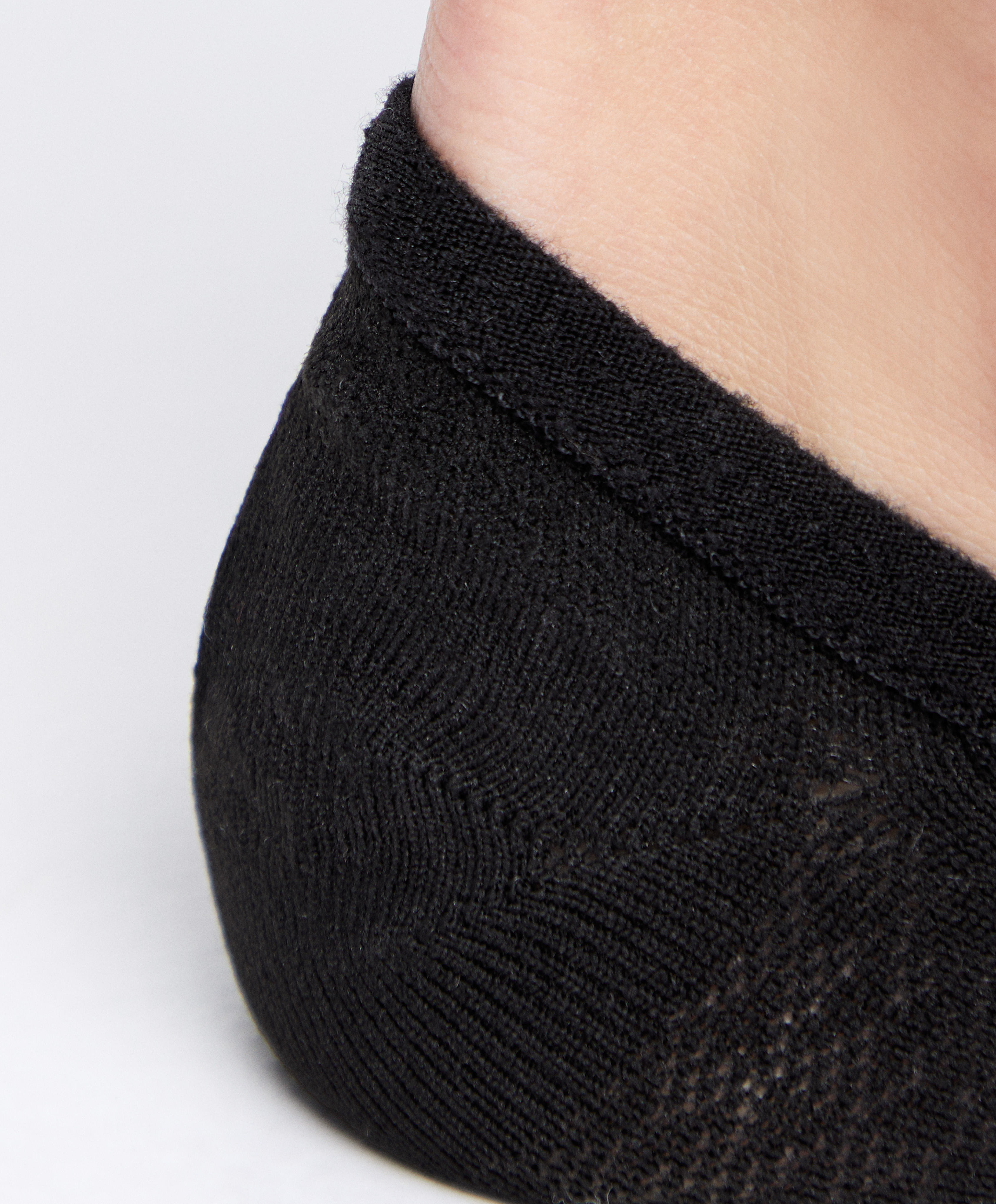 OYSHO 3 pairs of medium-cut invisible polyamide blend sports sneaker socks