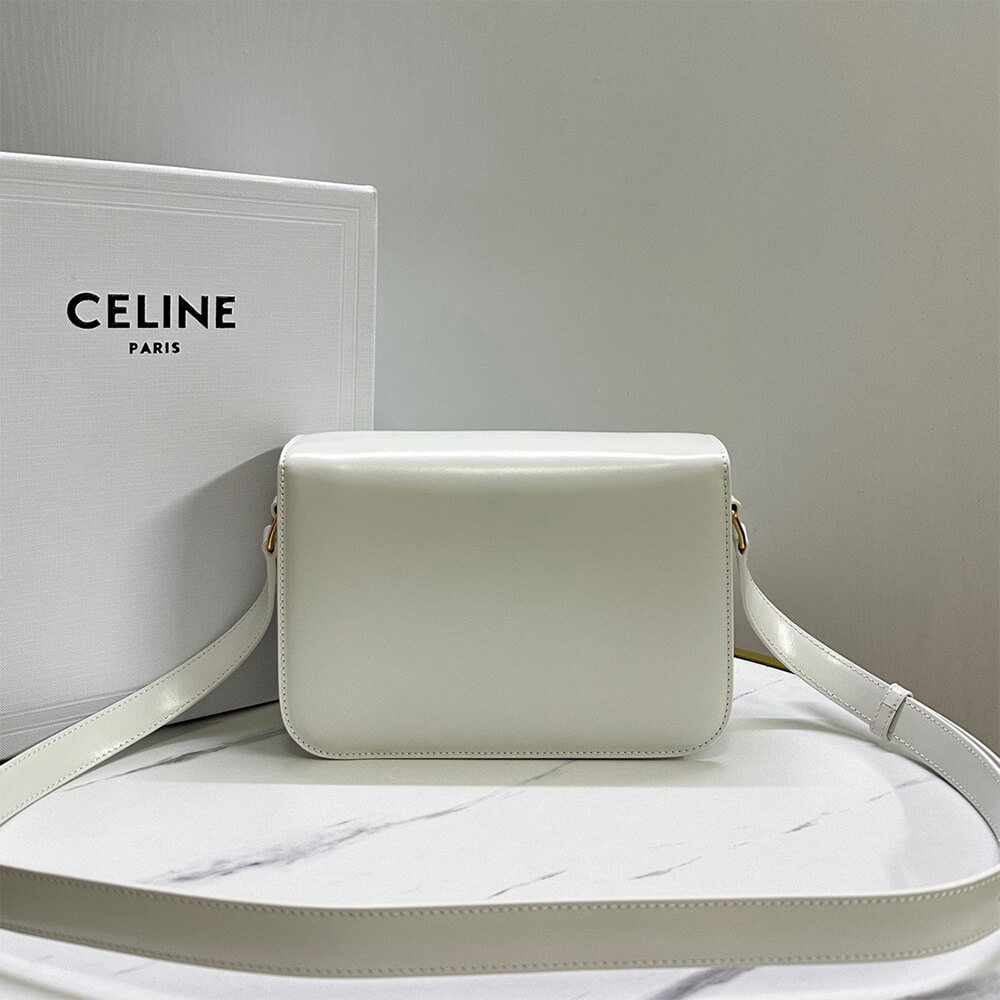 CELINE CLASSIQUE TRIOMPHE BAG in shiny calfskin(HIGH-END GRADE) - Top Club
