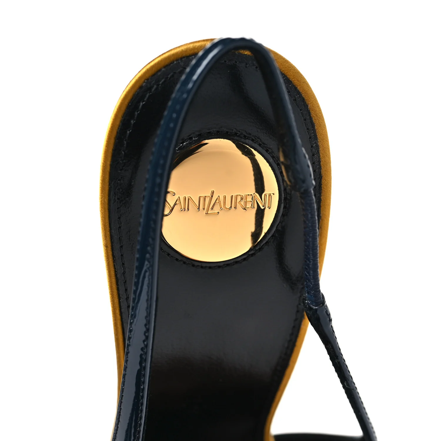 Vernice Seta Slingback Pumps 38 Overnight 38 Blue - Top Club