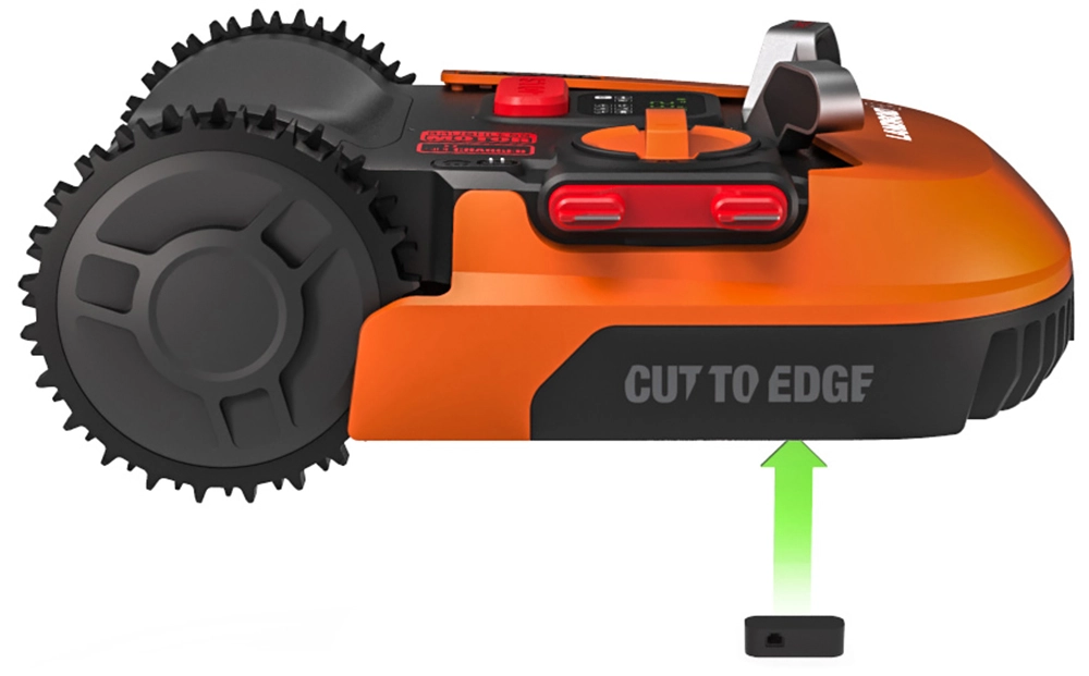 Recinto virtuale Off Limits per robot tagliaerba Worx Landroid
