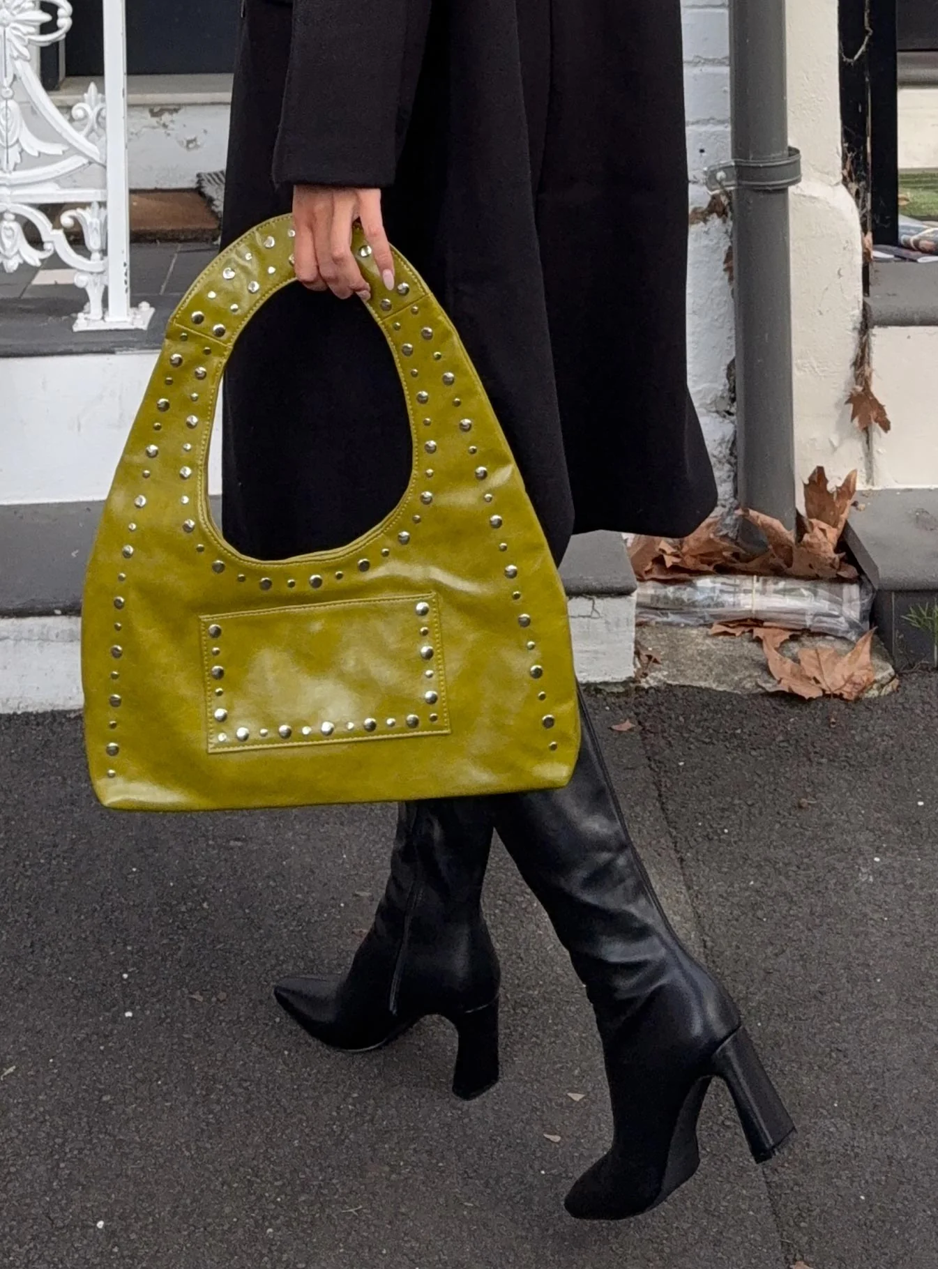 Sawyer Knee High Boots Black