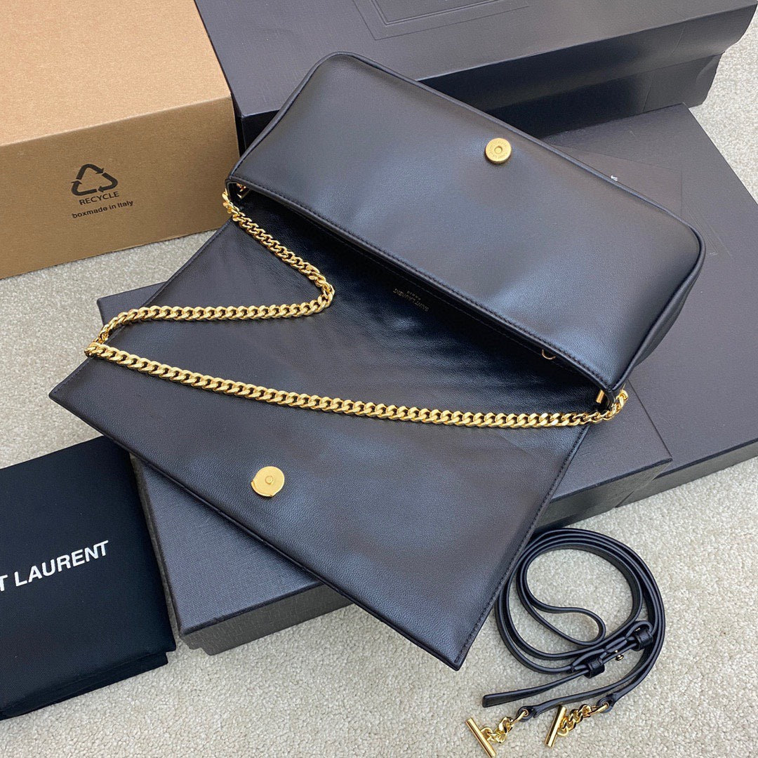 YSL Kate 99 Leather Shoulder Bag 26 x 13.5 x 4.5 cm - Top Club