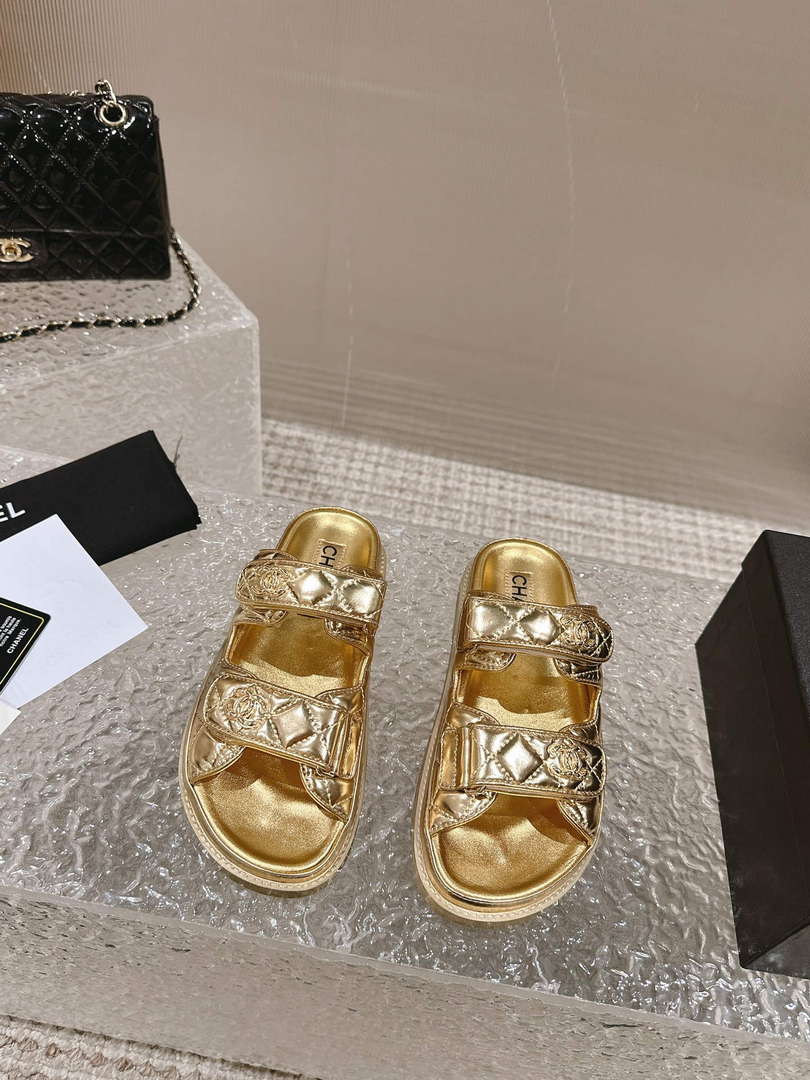Chanel Women's Velcro sandals Fashion Shoes C93244 - Sneaker Replica Workshop
