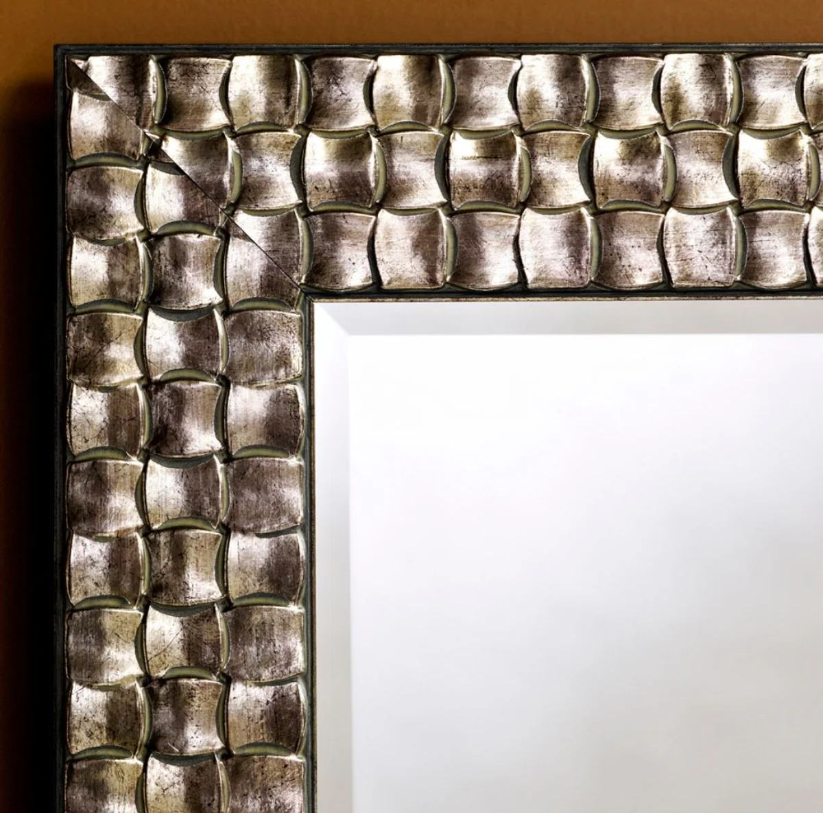 Living room wall mirror silver 78 x H. 168 cm - luxury mirror