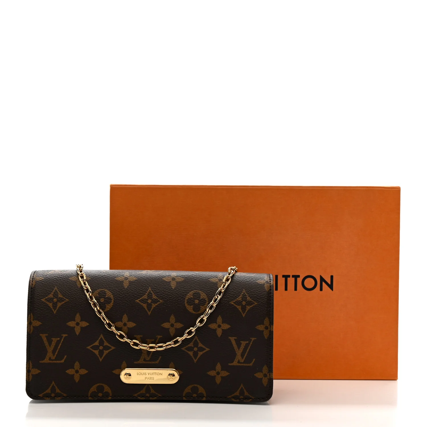 Monogram Lily Wallet On Chain - Top Club
