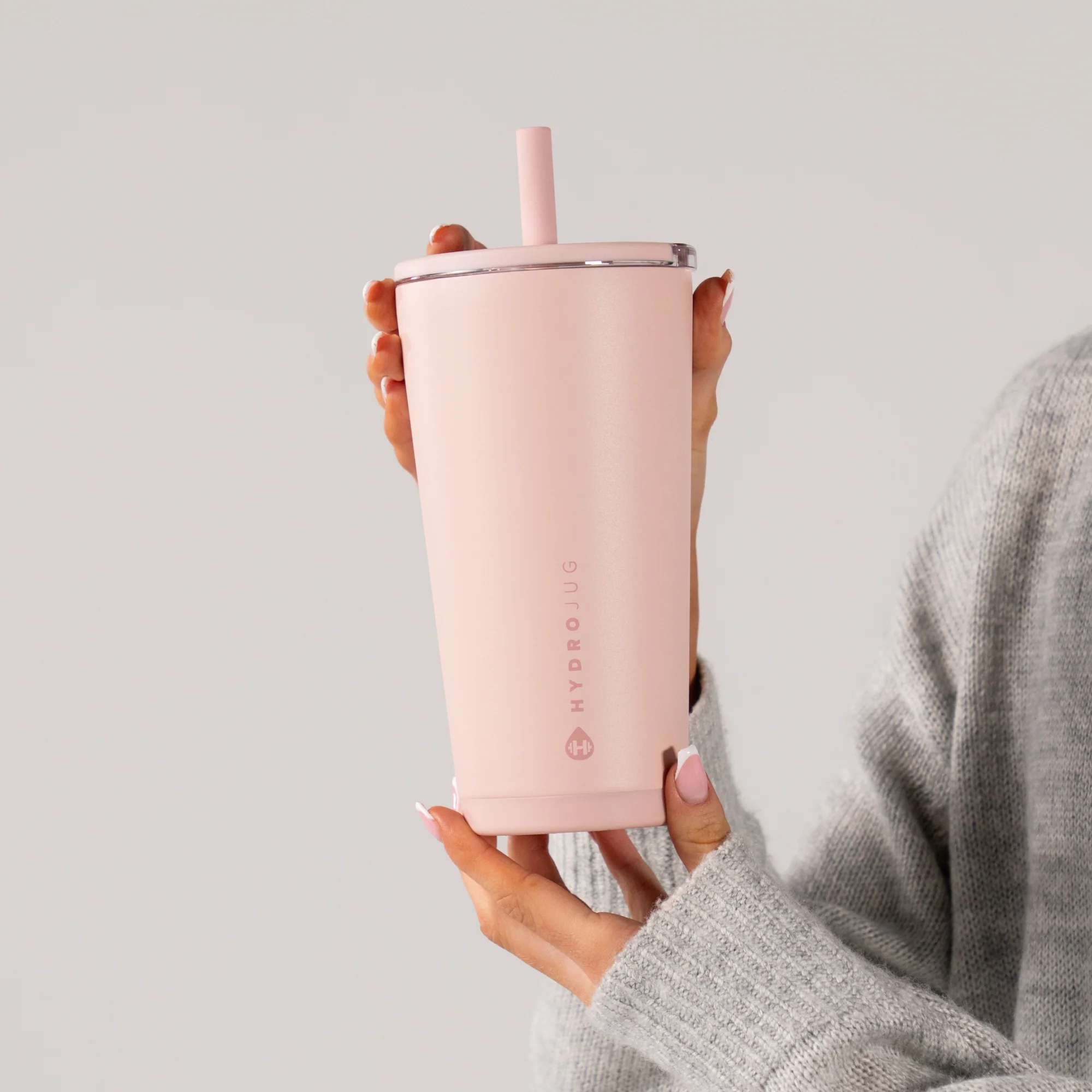 Everyday Tumbler 20oz FreeSip® Stainless Steel Water Bottle - Dusty Rose