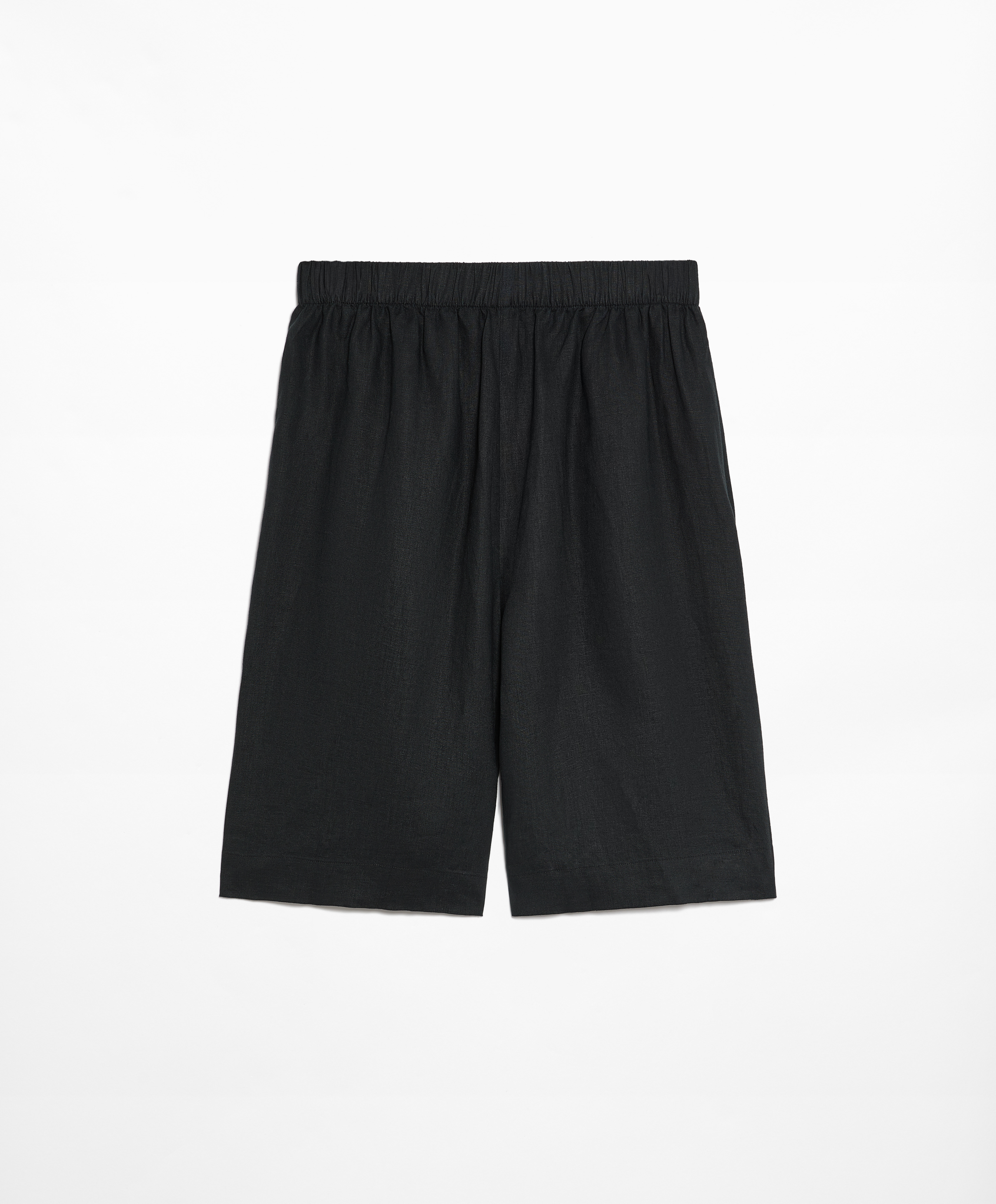 OYSHO 100% linen Bermuda shorts