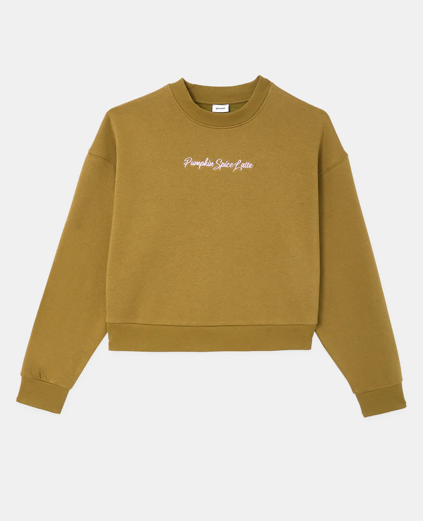 Pimkie Sweat col rond avec broderie poitrine