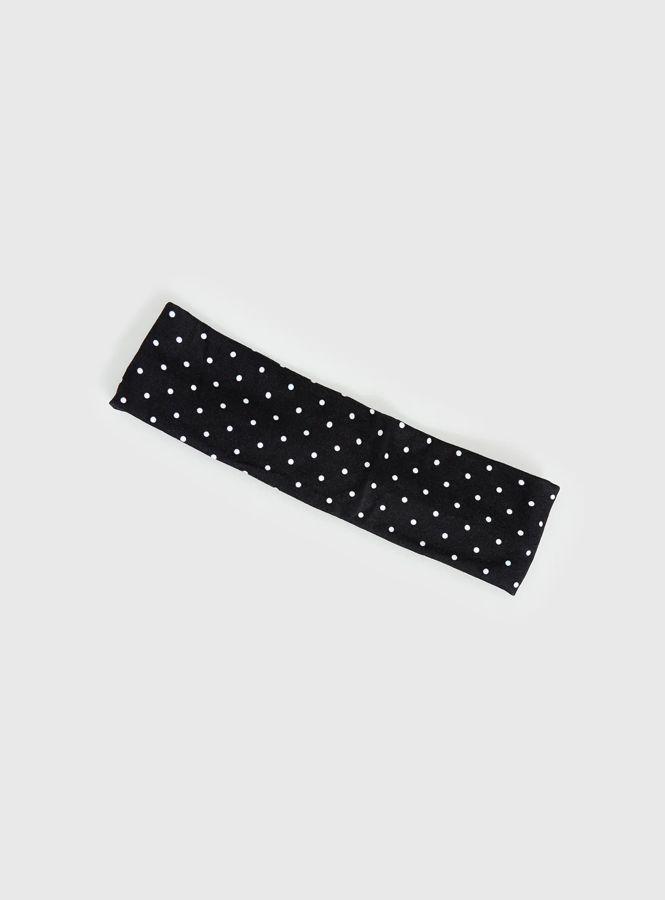 The Juney Headband Black Polka Dot
