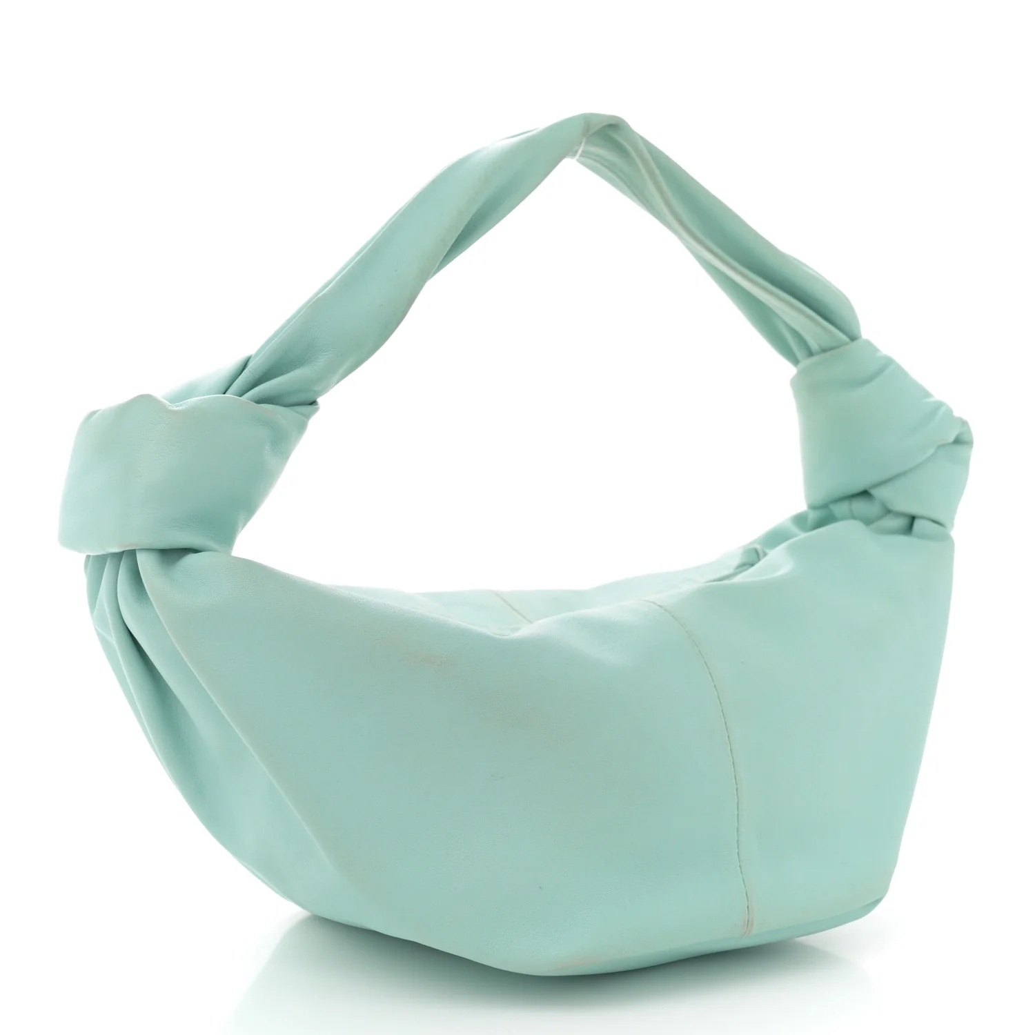 Calfskin Mini Double Knot Bag Spearmint - Top Club