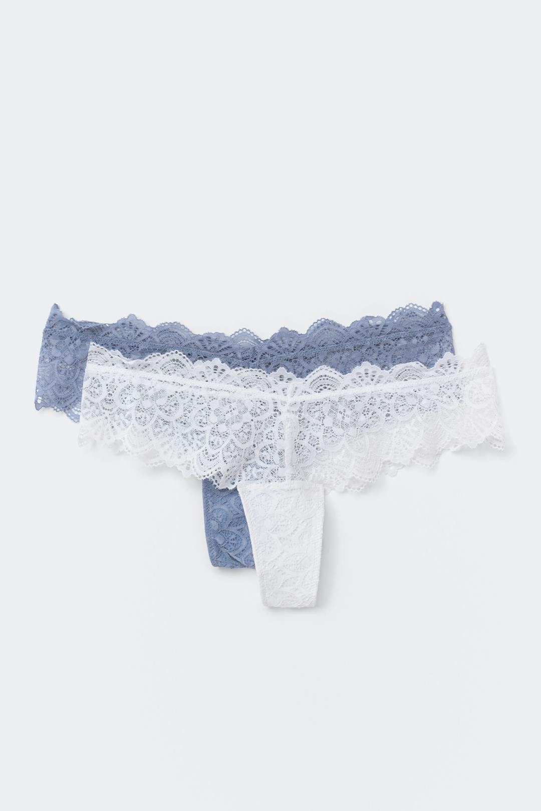 Gina Tricot 2-pack lace brazilian