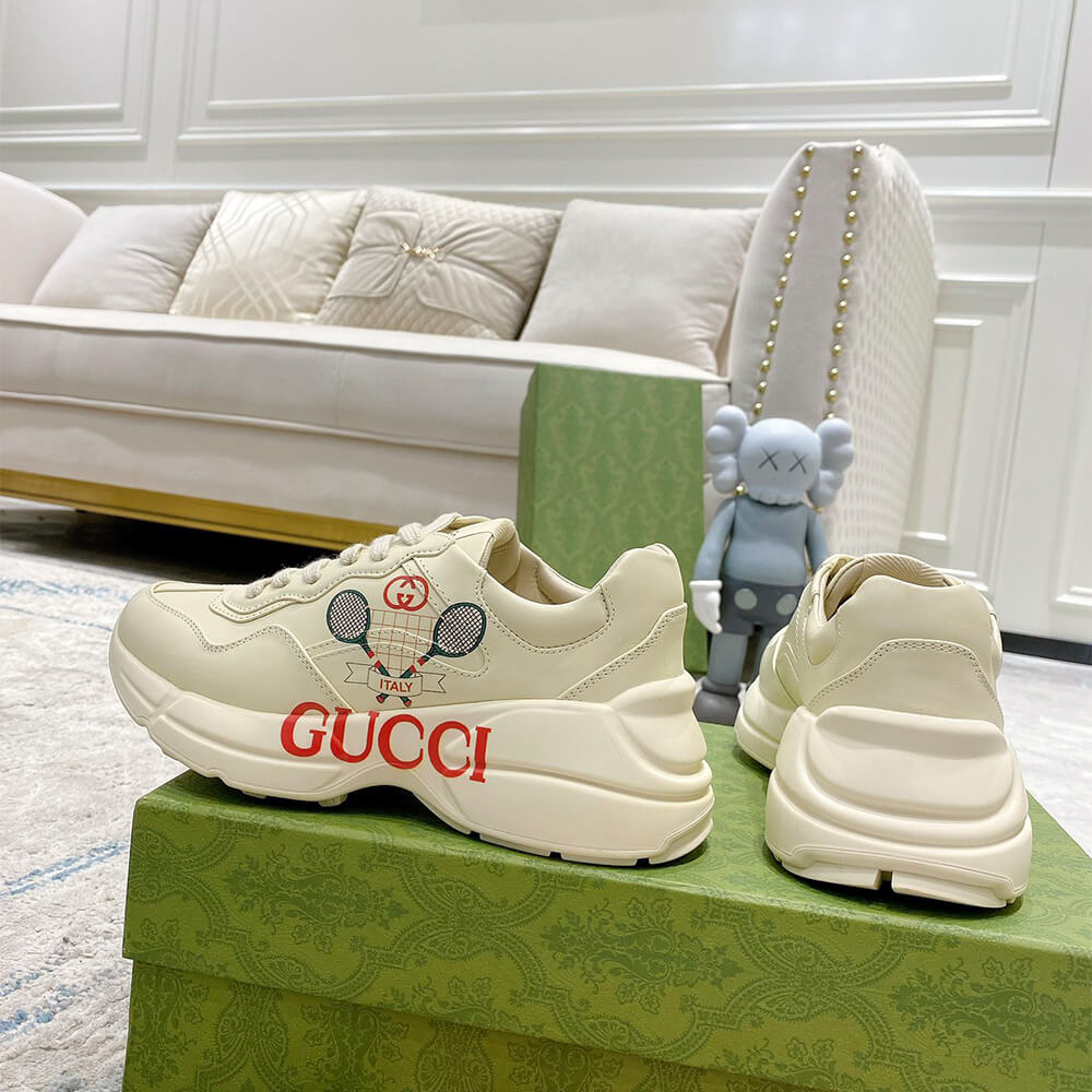 Gucci Rhyton Sneaker with Print - Top Club