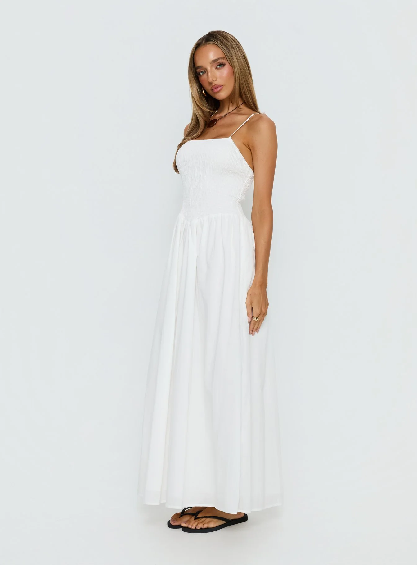 Carys Maxi Dress White