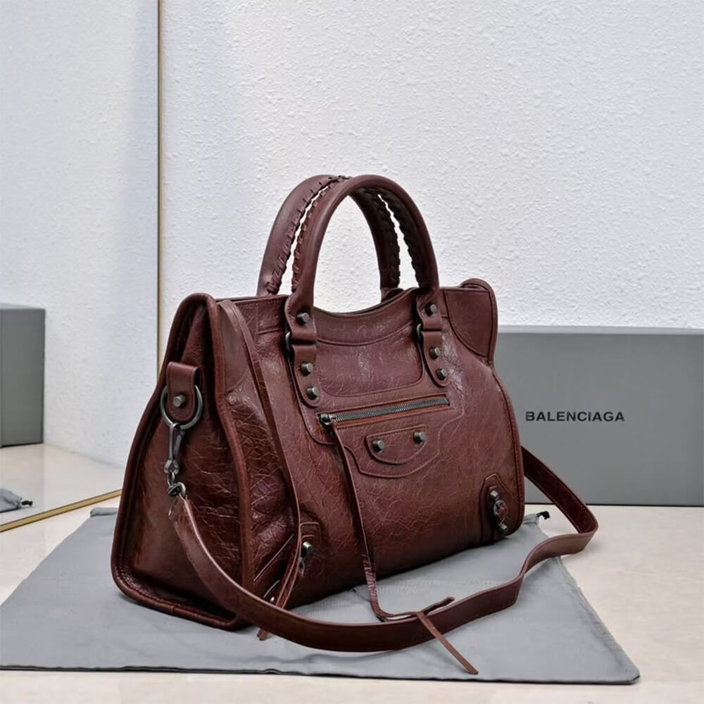 Balenciaga Women s Le City Bag Medium(HIGH-END GRADE) - Top Club