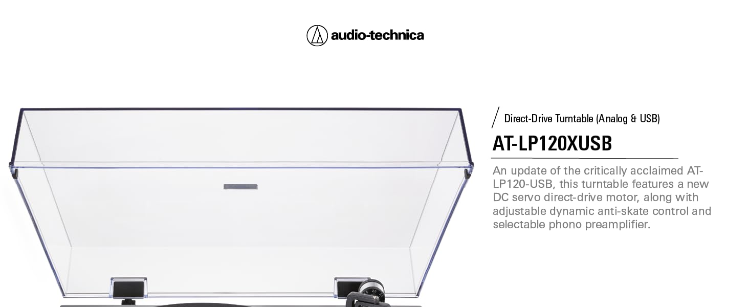 AT-LP120XUSB. Direct Drive Turntable