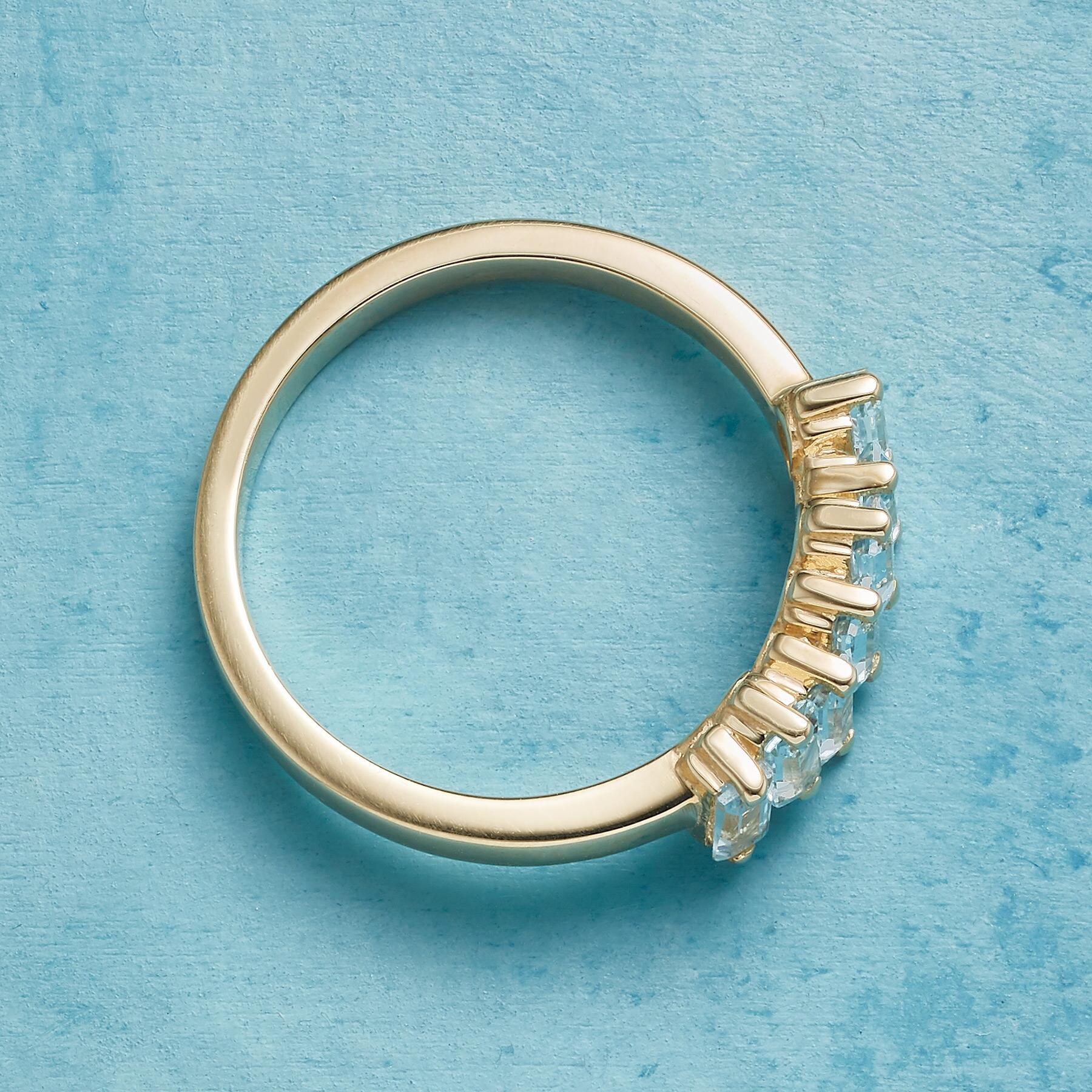 Random Blue Topaz Ring - Sundance Living