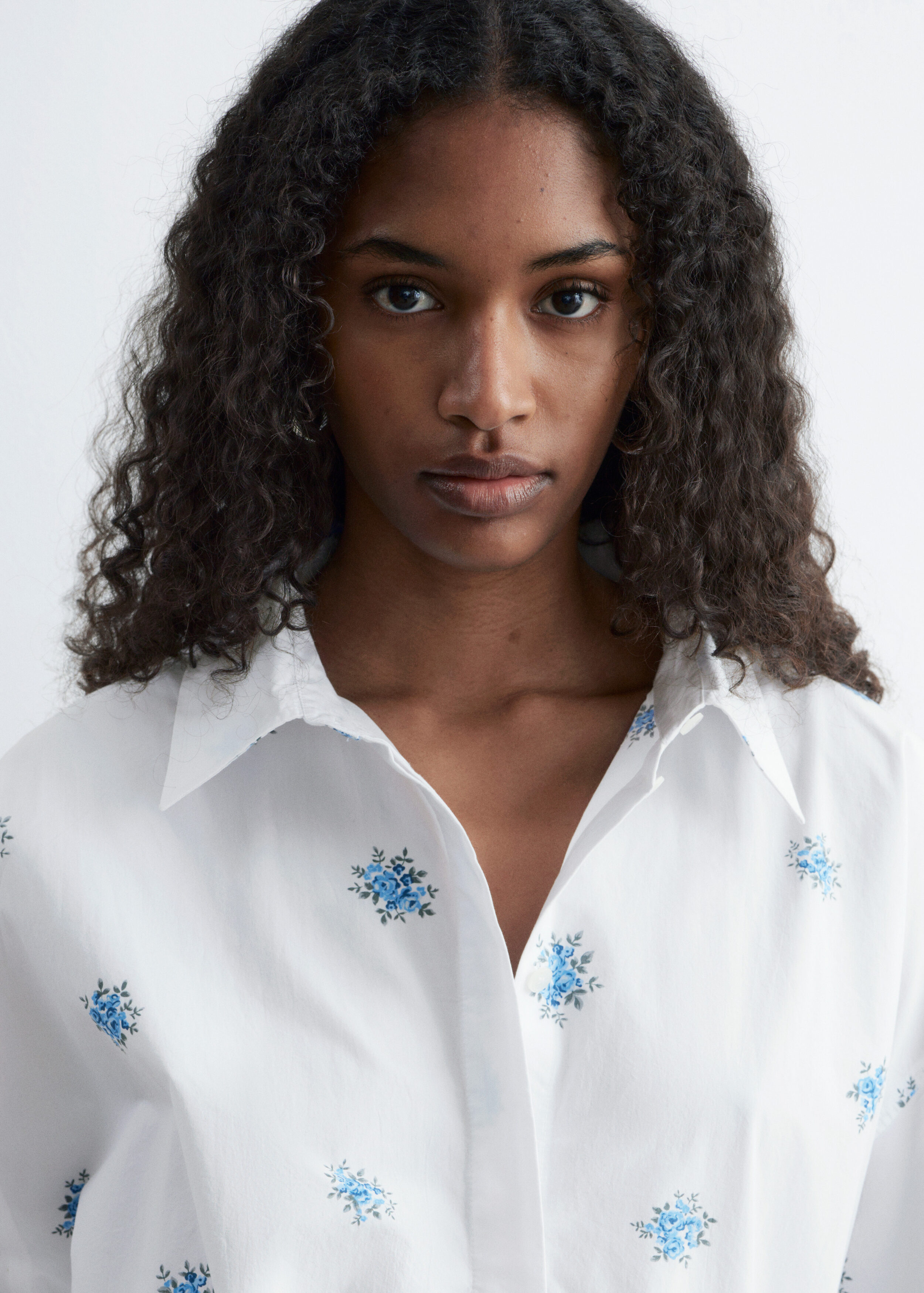 & Other Stories OVERSIZED SHIRT MINI DRESS