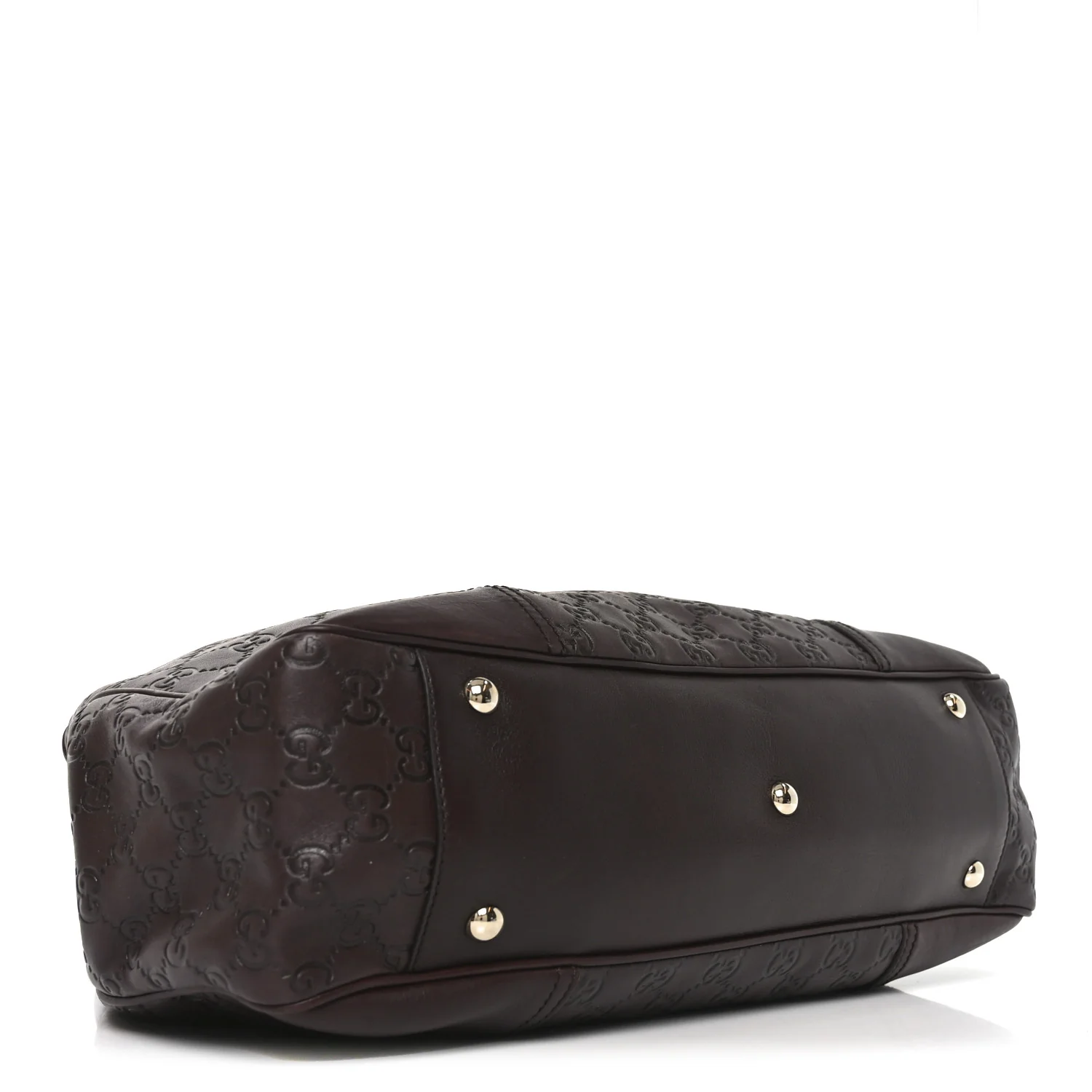 Guccissima Medium Princy Tote Dark Brown - Top Club