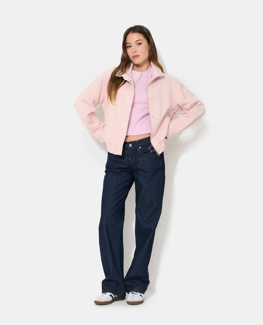 Pimkie Veste en suédine col montant