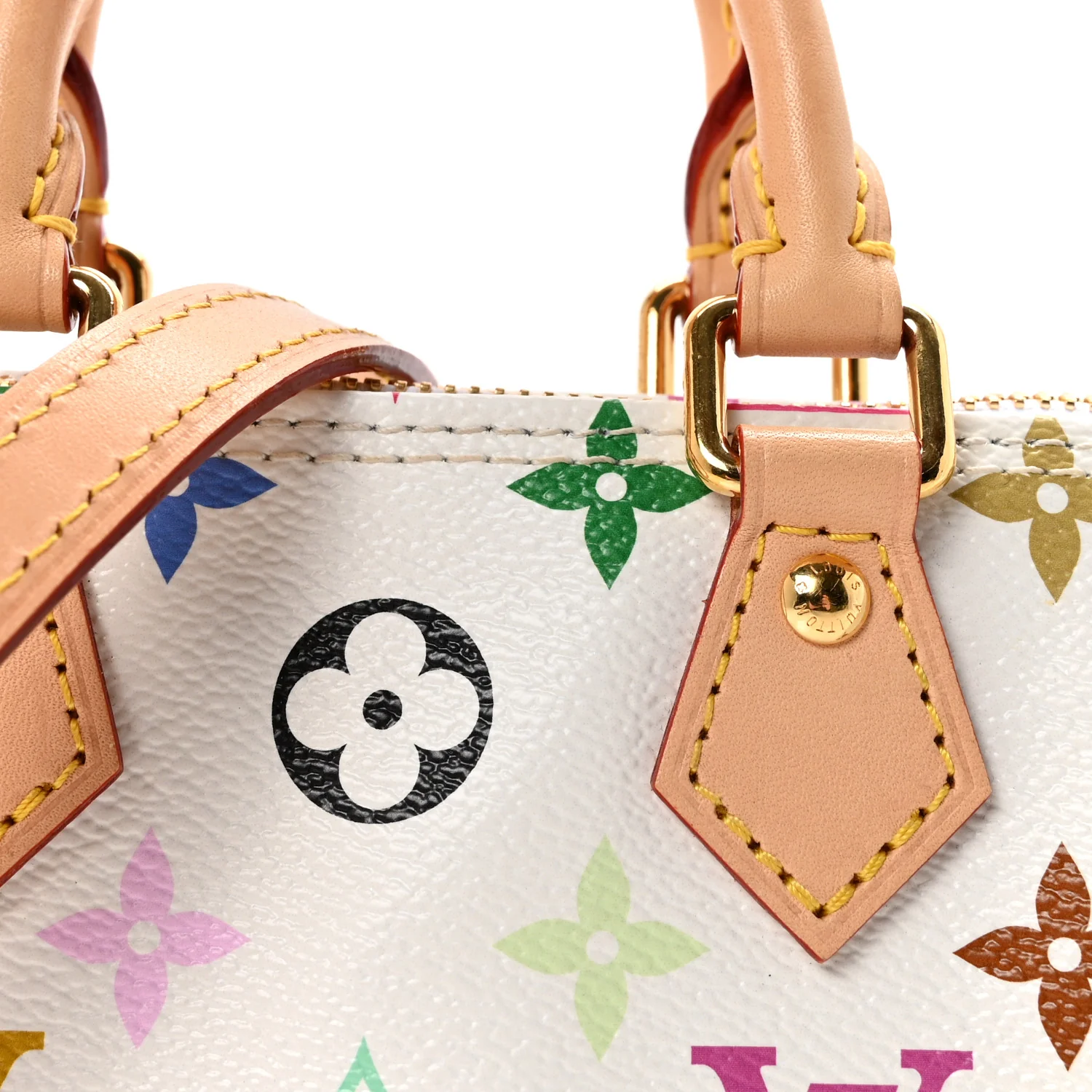 LV X TM Monogram Multicolor Nano Speedy White - Top Club