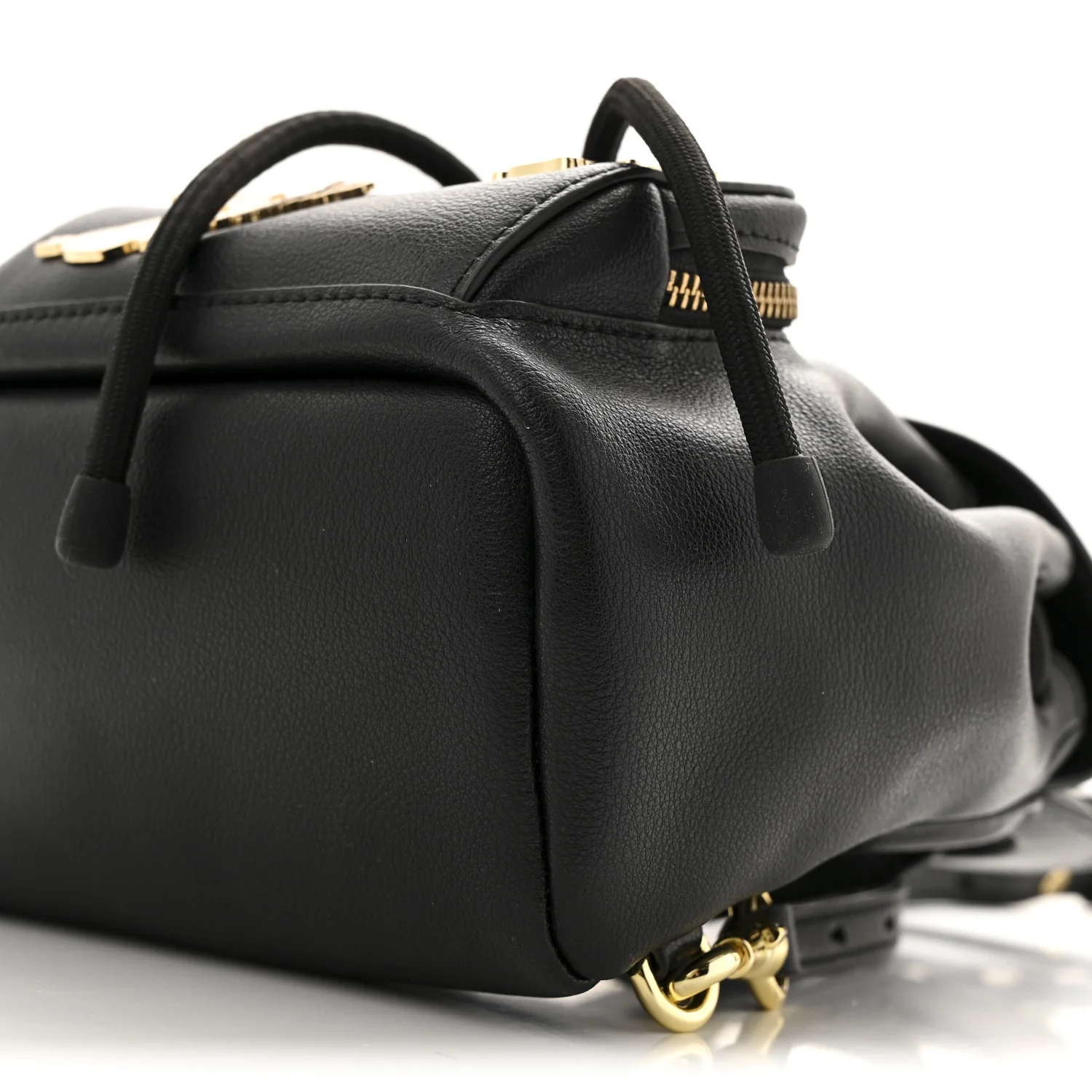 Calfskin The Bubble Backpack Black - Top Club