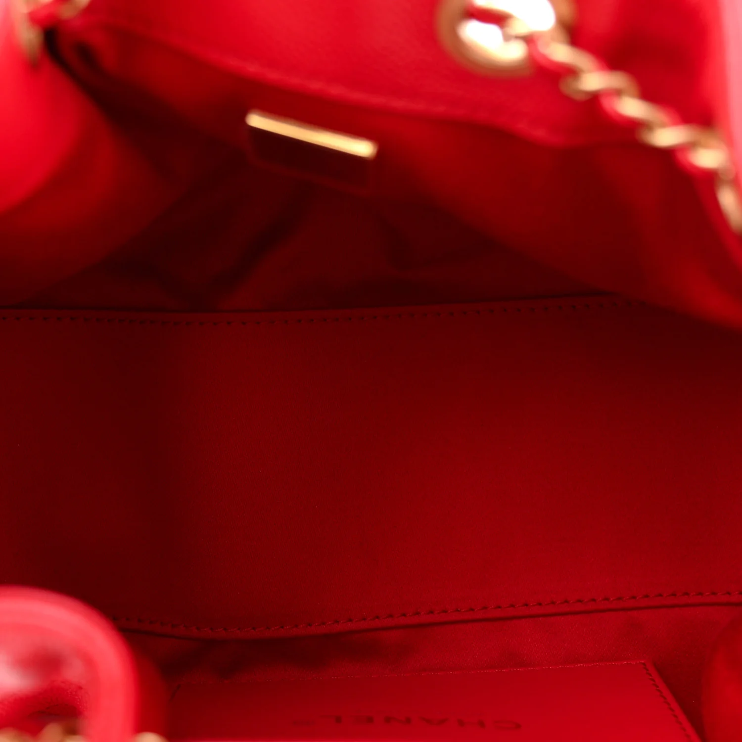 Caviar Quilted Mini Chanel 25 Handbag Red - Top Club
