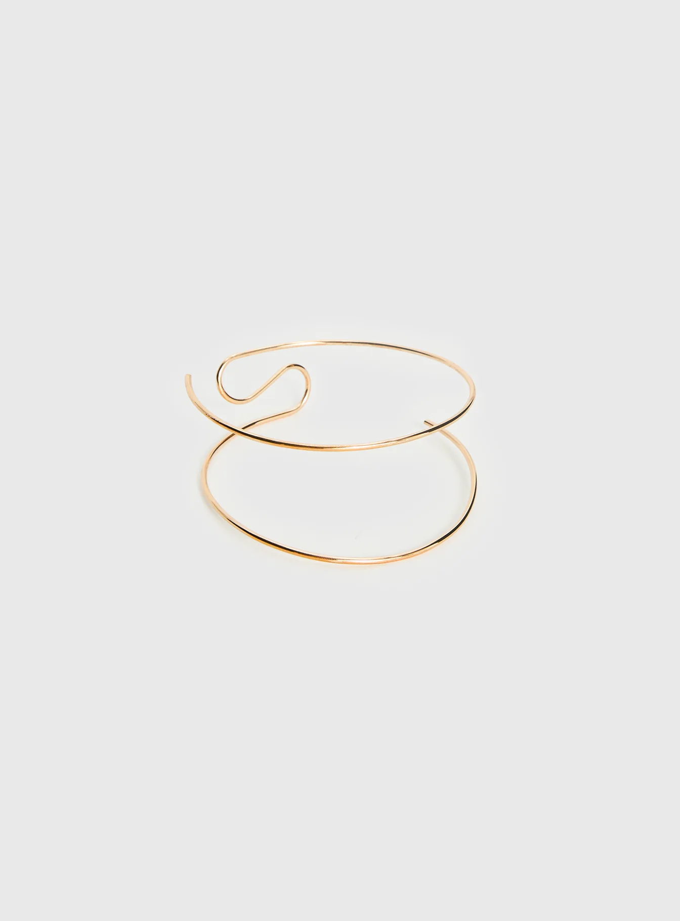Tamsen Spiral Arm Cuff Gold