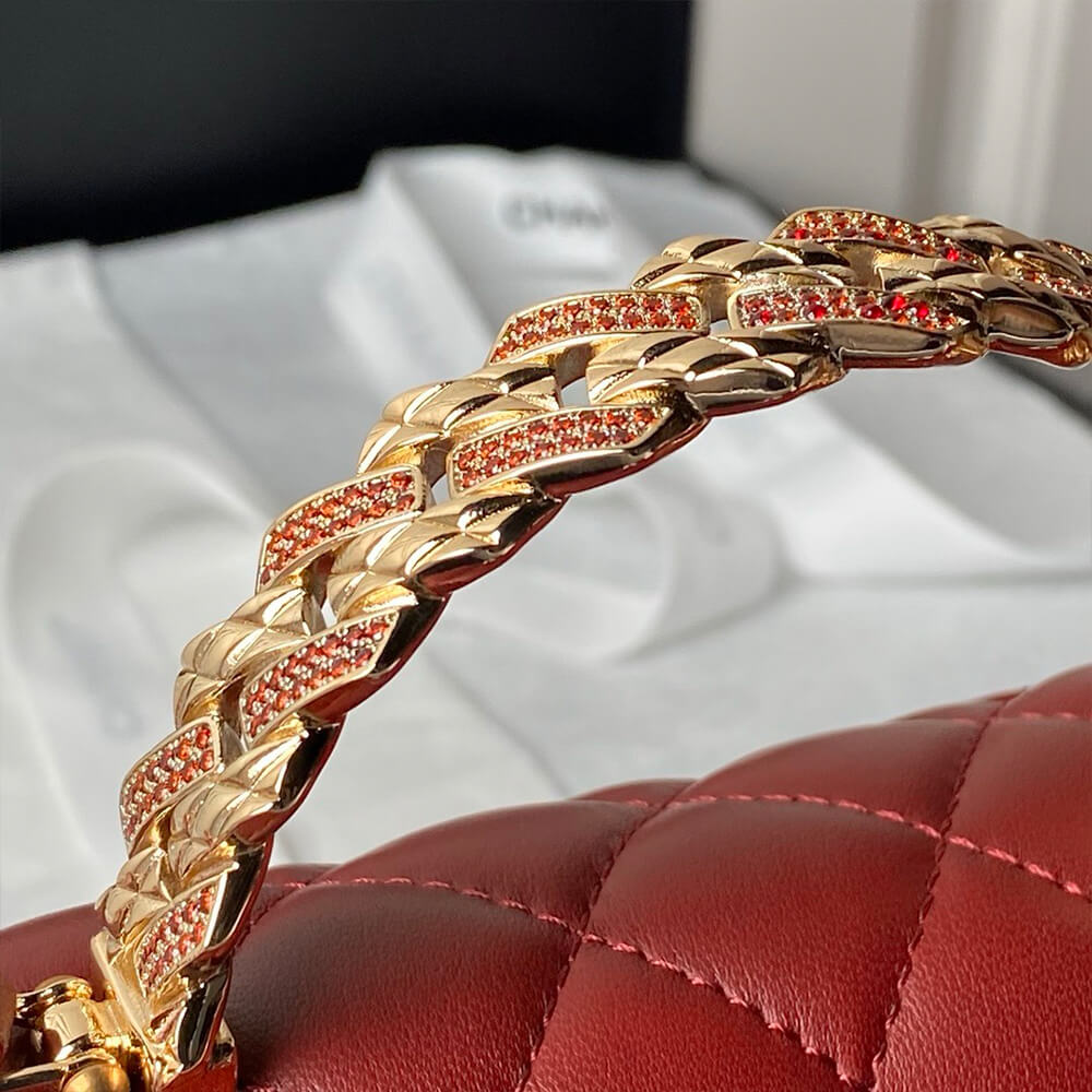 CHANEL Mini Flap Bag with Top Handle - Top Club