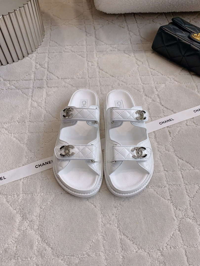 Chanel Women's Velcro Sandals Fashion Shoes C93425 - Sneaker Replica Workshop