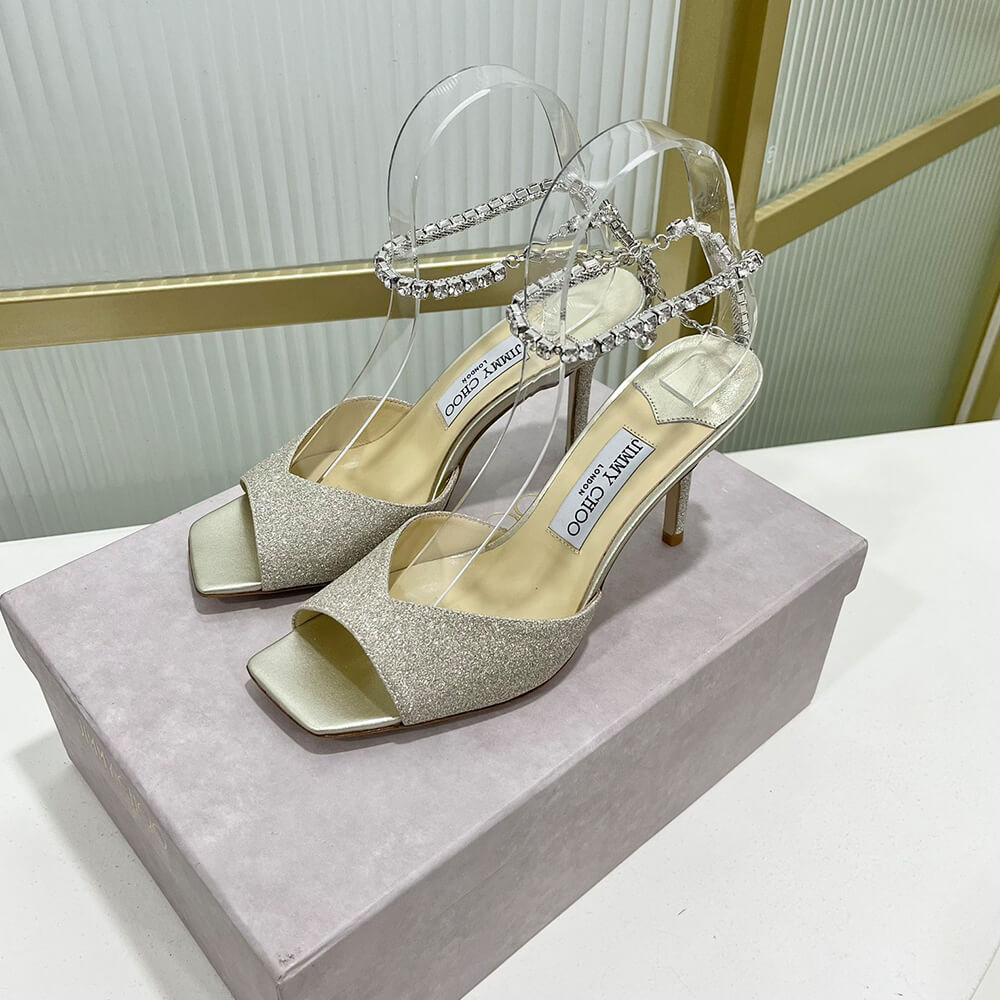 JIMMY CHOO Saeda Sandal 85 - Top Club
